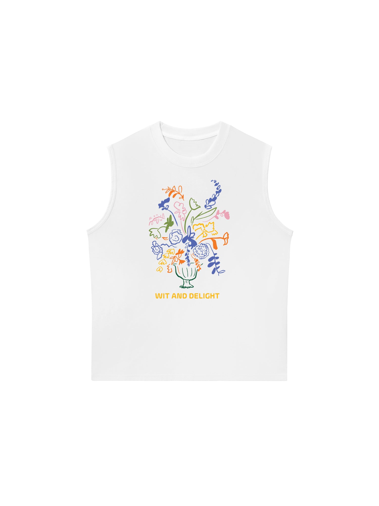 Áo Ba Lỗ Relaxed Fit Wit Amd Delight