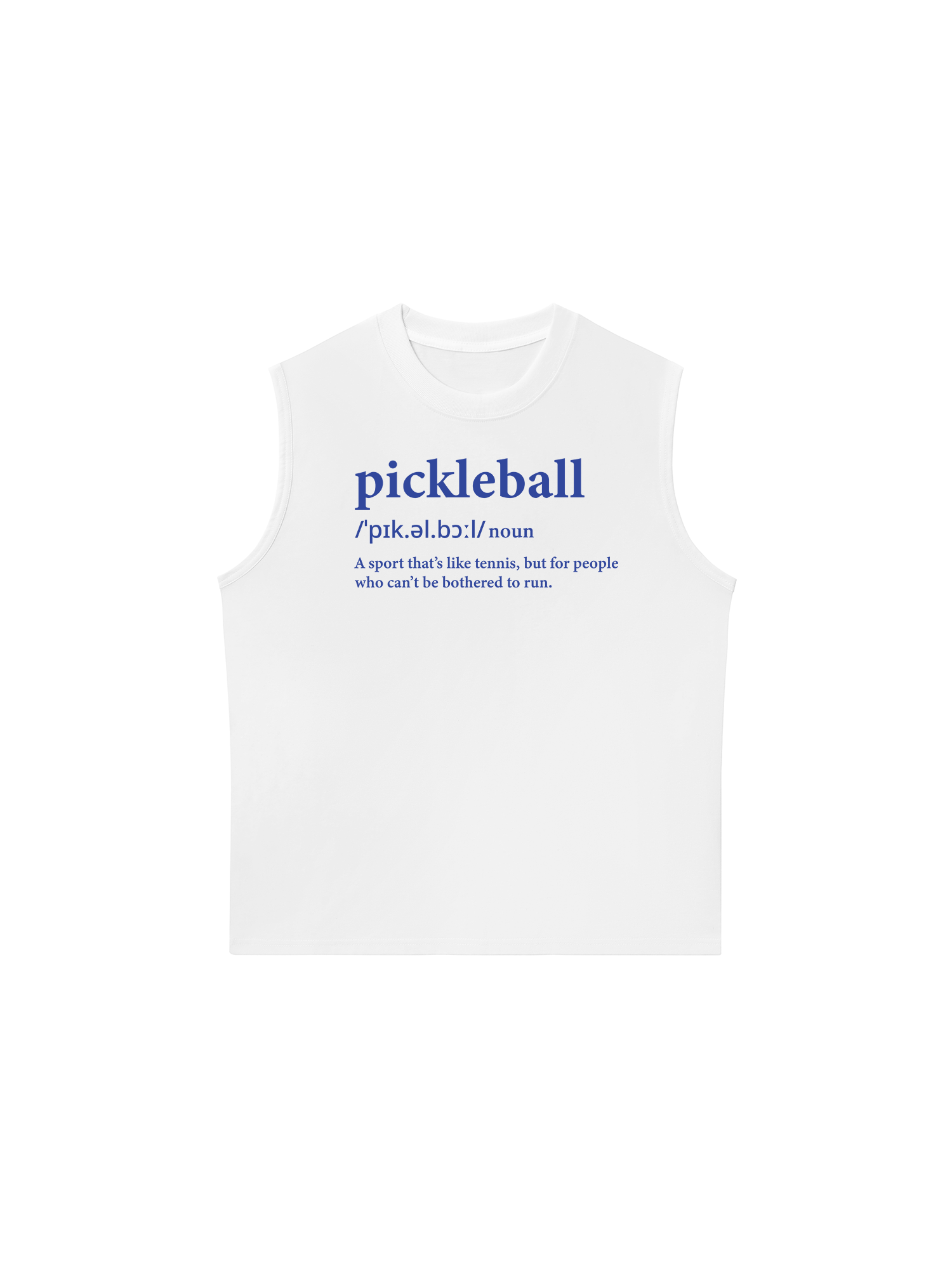 Áo Ba Lỗ Relaxed Fit Pickleball Dictionary