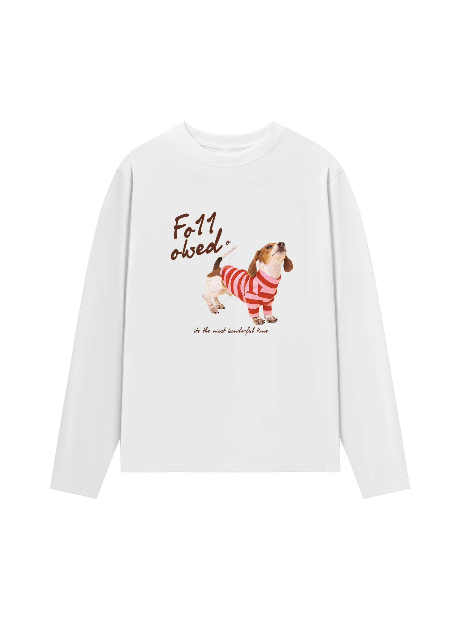 Áo Thun Dài Tay Pink Cozy Season Its The Mosst Wonderful Time