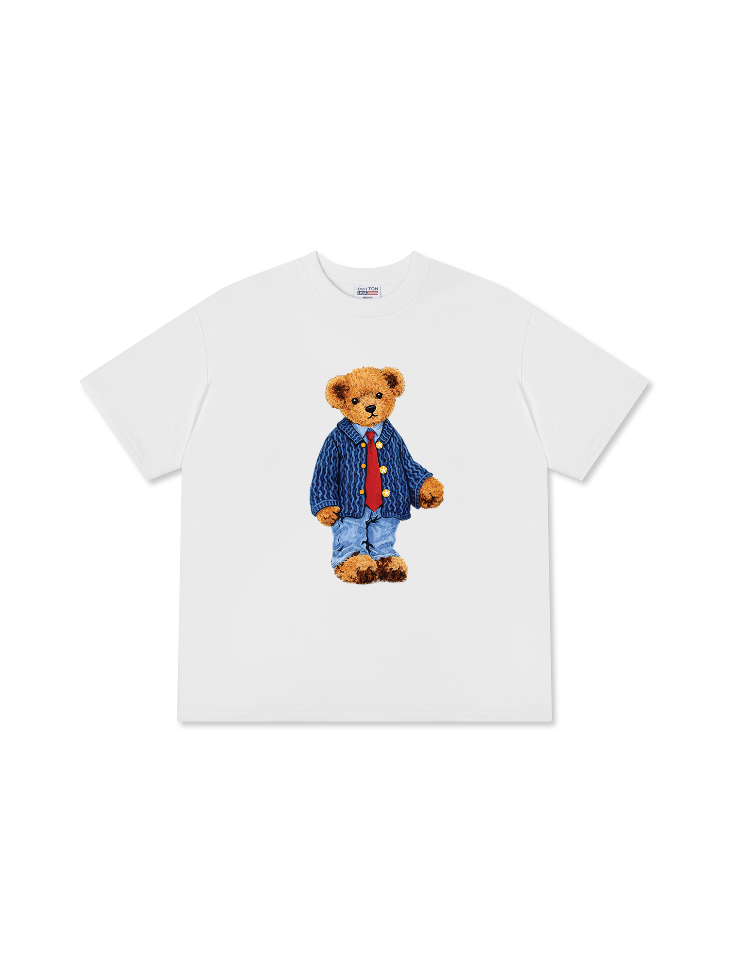 Áo Thun Relaxed Fit Soft Boy Bear