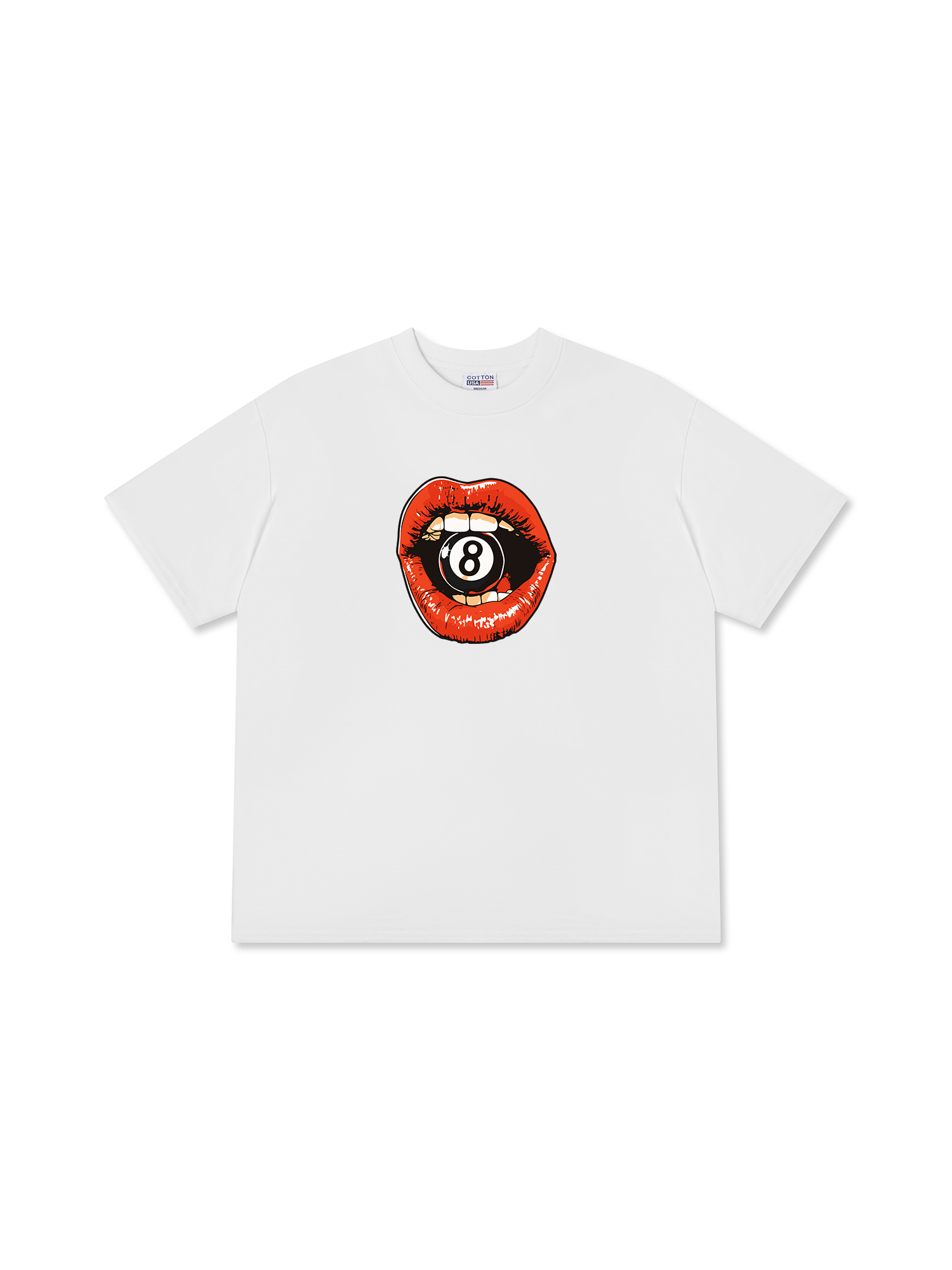 Áo Thun Relaxed Fit Billiards Lips Of Luck