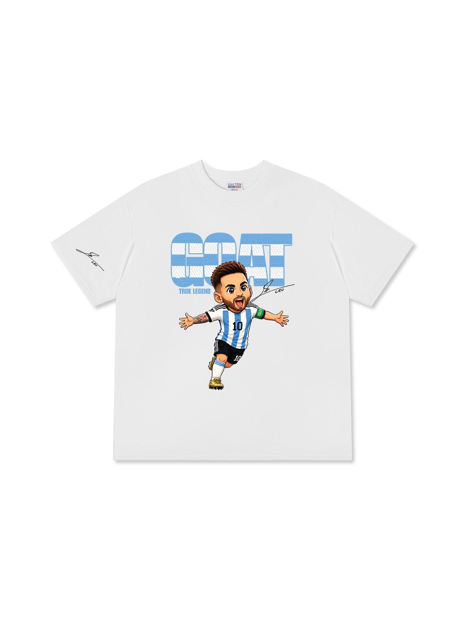 Áo Thun Relaxed Fit Goat The Legend