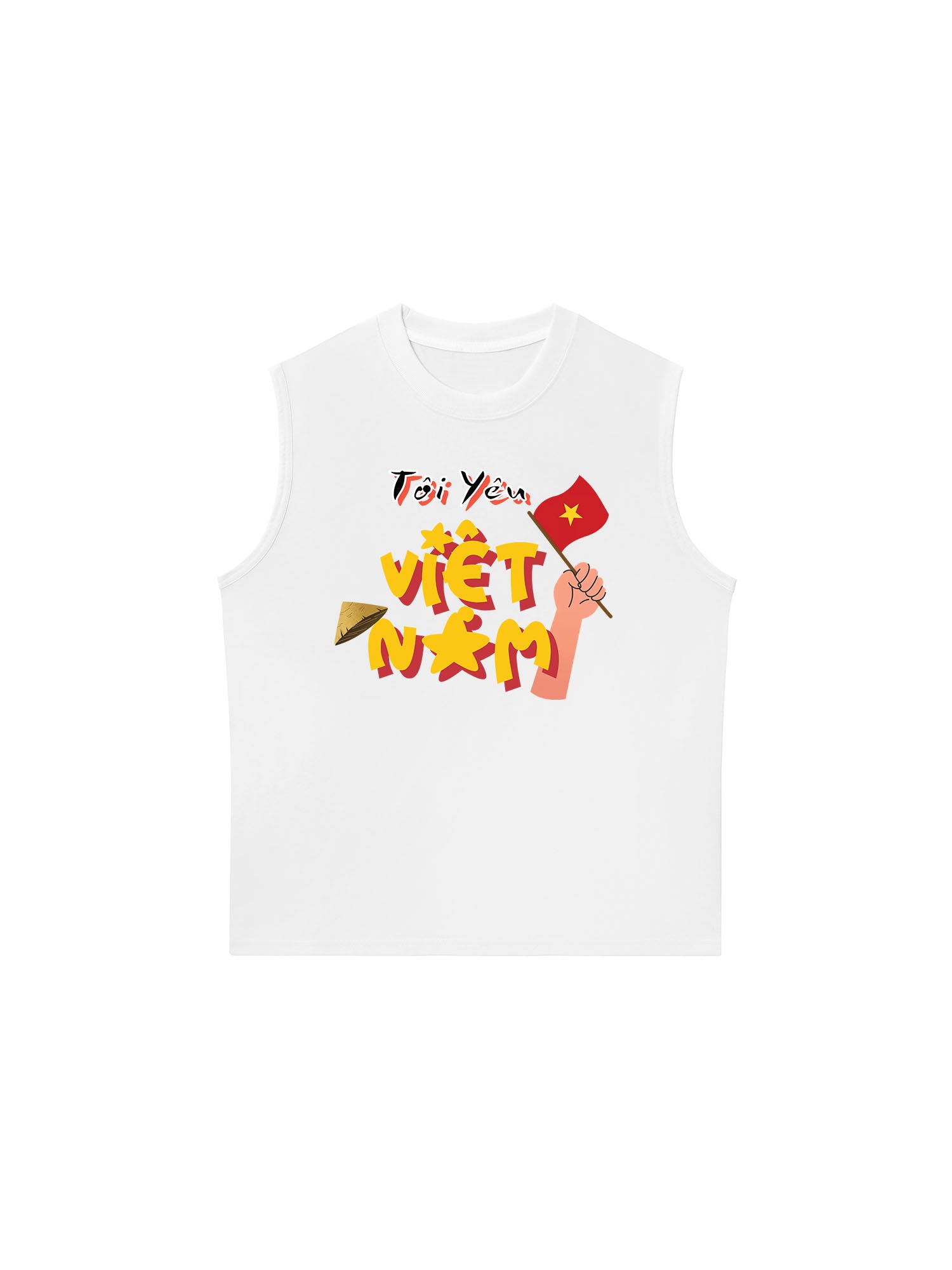 Áo Ba Lỗ Relaxed Fit Tôi Yêu Việt Nam