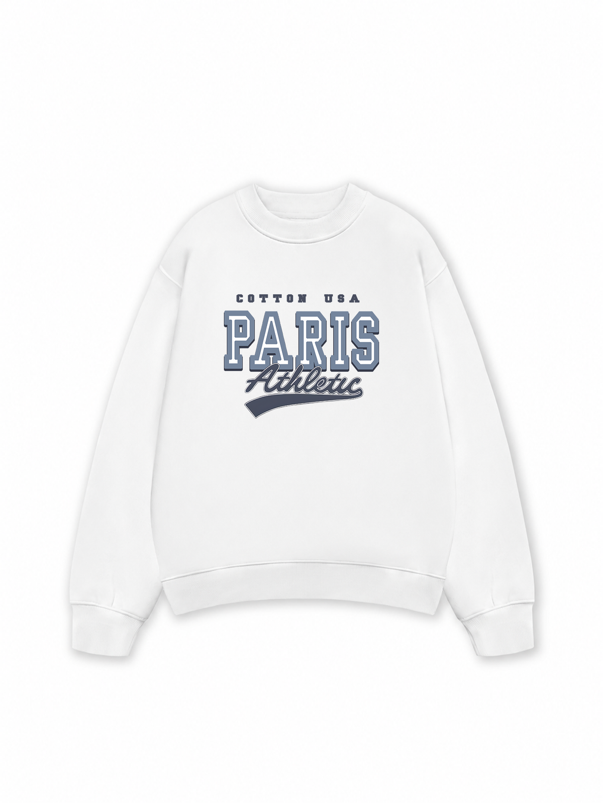 Áo Sweater Nỉ Hai Da Paris