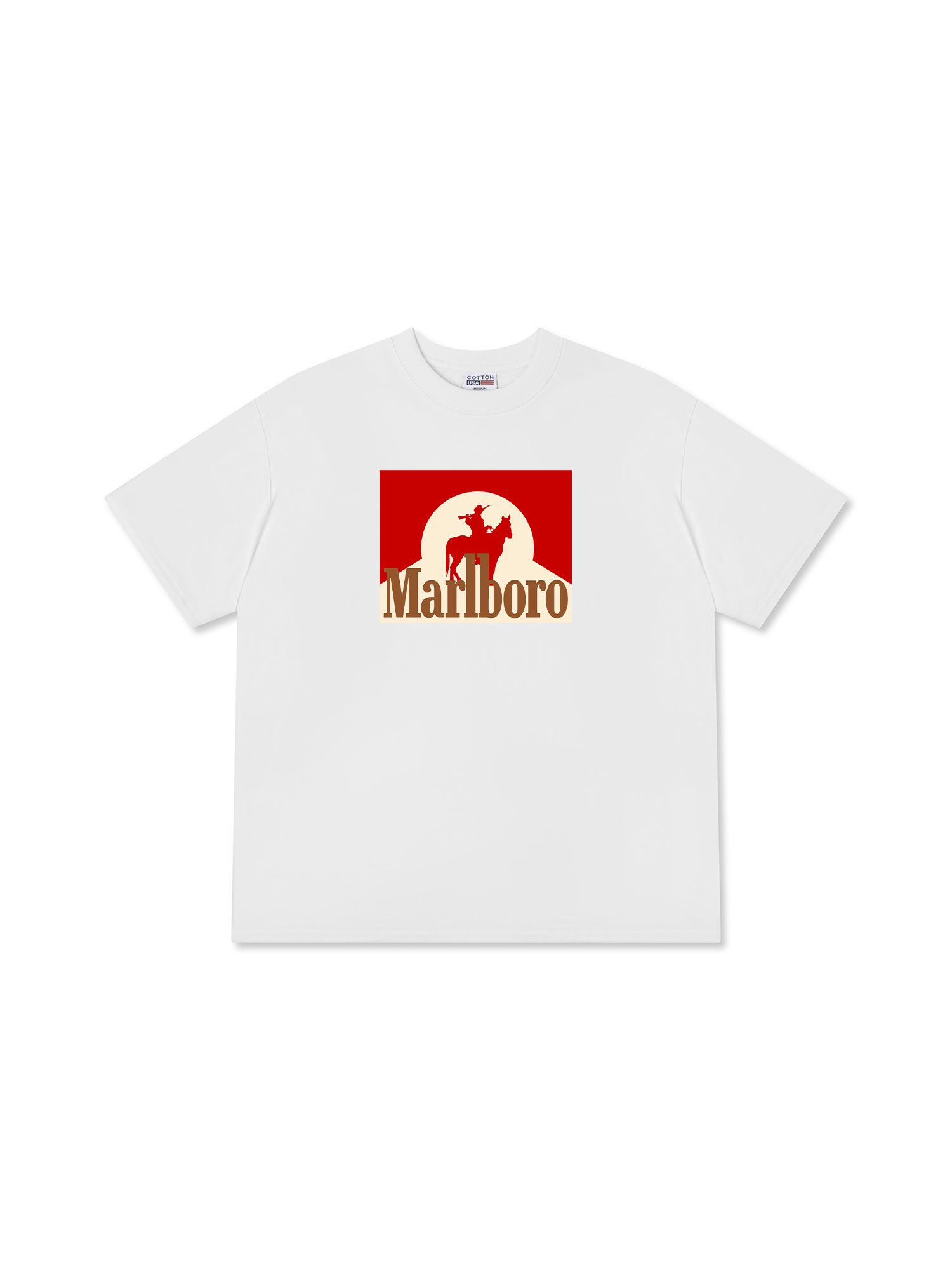 Áo Thun Relaxed Fit Marlboro Police Chief