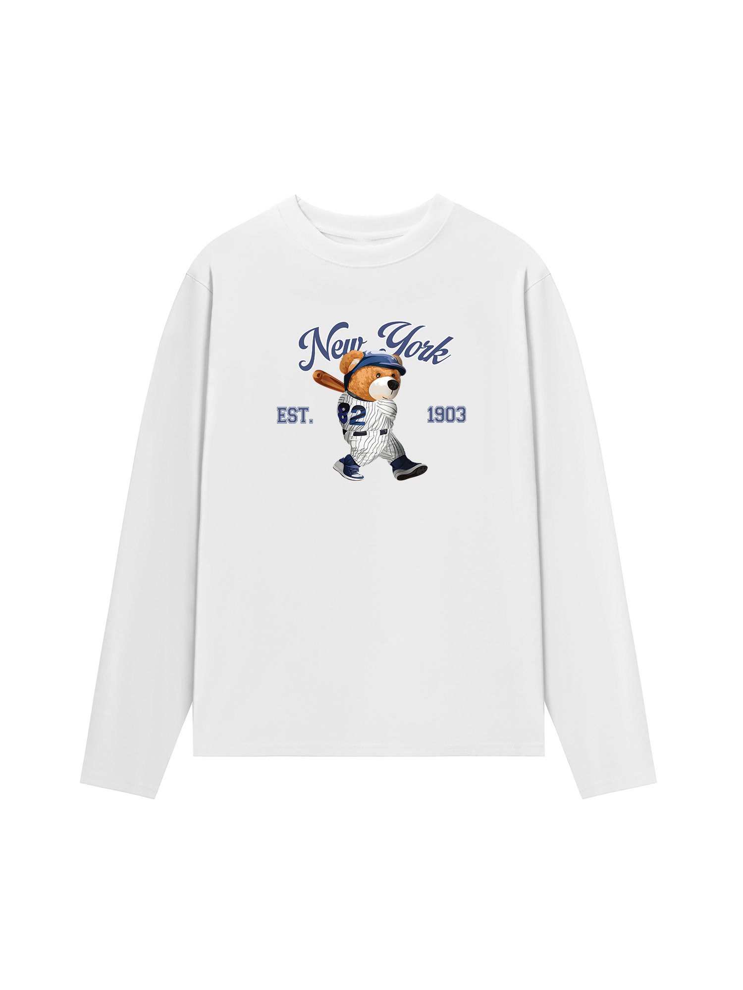 Áo Thun Dài Tay New York Baseball