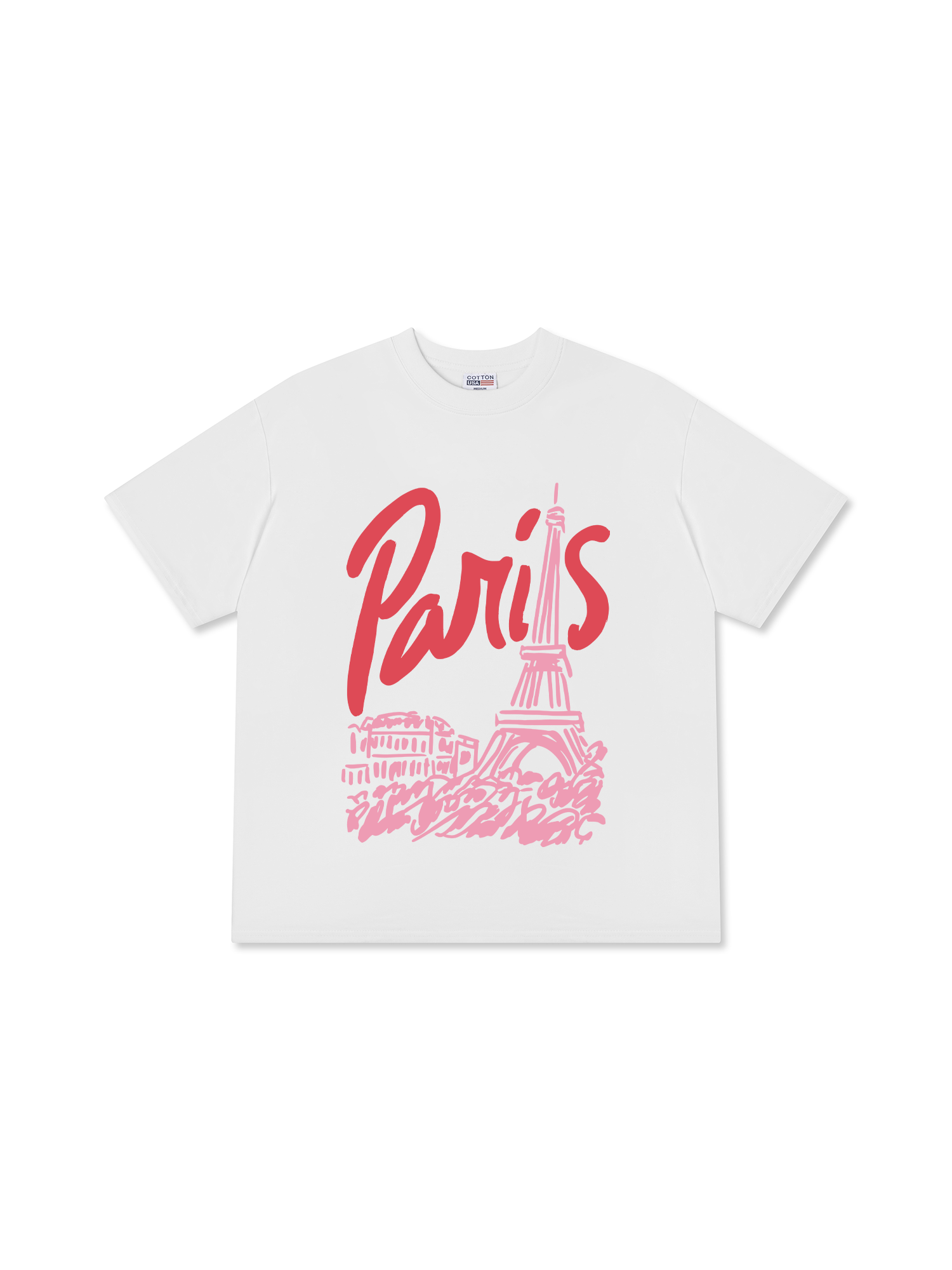 Áo Thun Relaxed Fit City La Vie en Rose