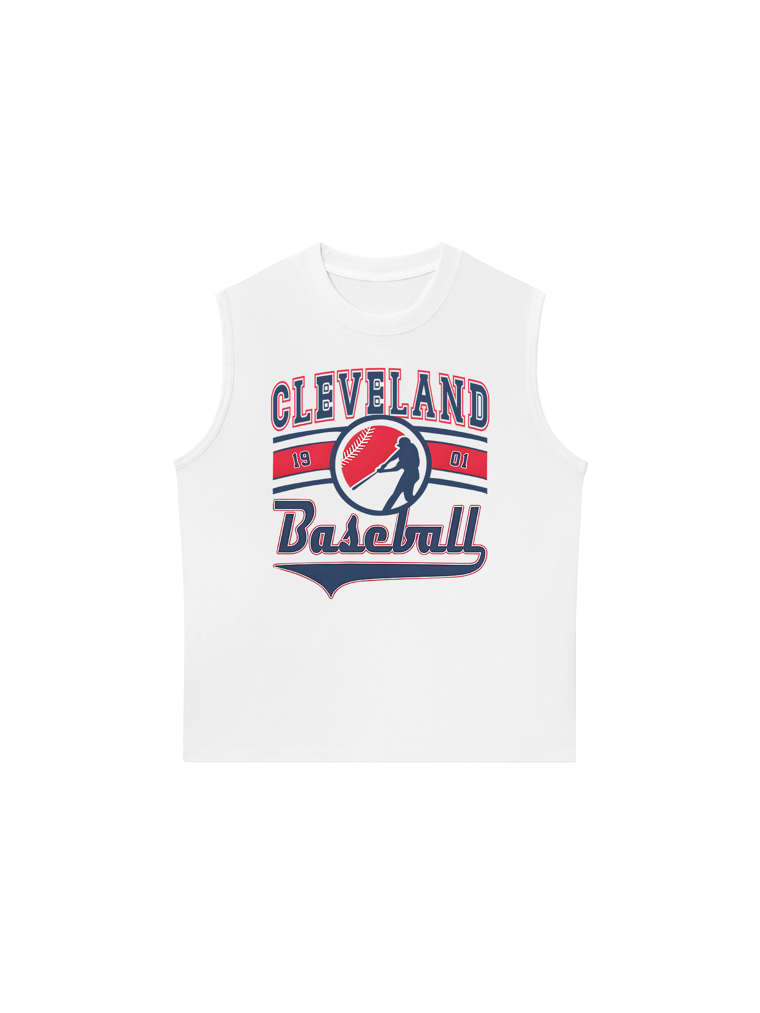 Áo Ba Lỗ Relaxed Fit Baseball Cleveland