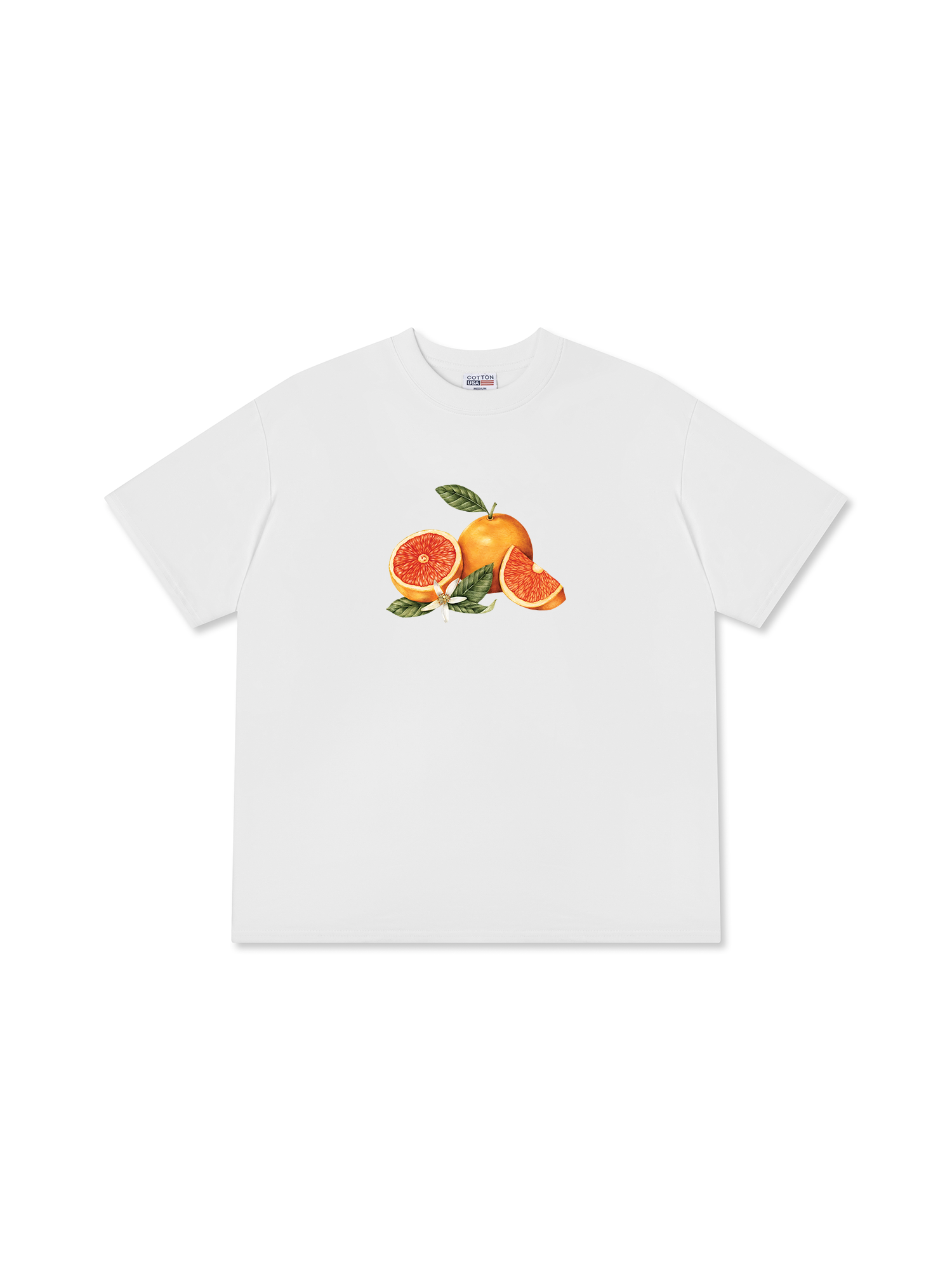 Áo Thun Relaxed Fit Tropical Orange