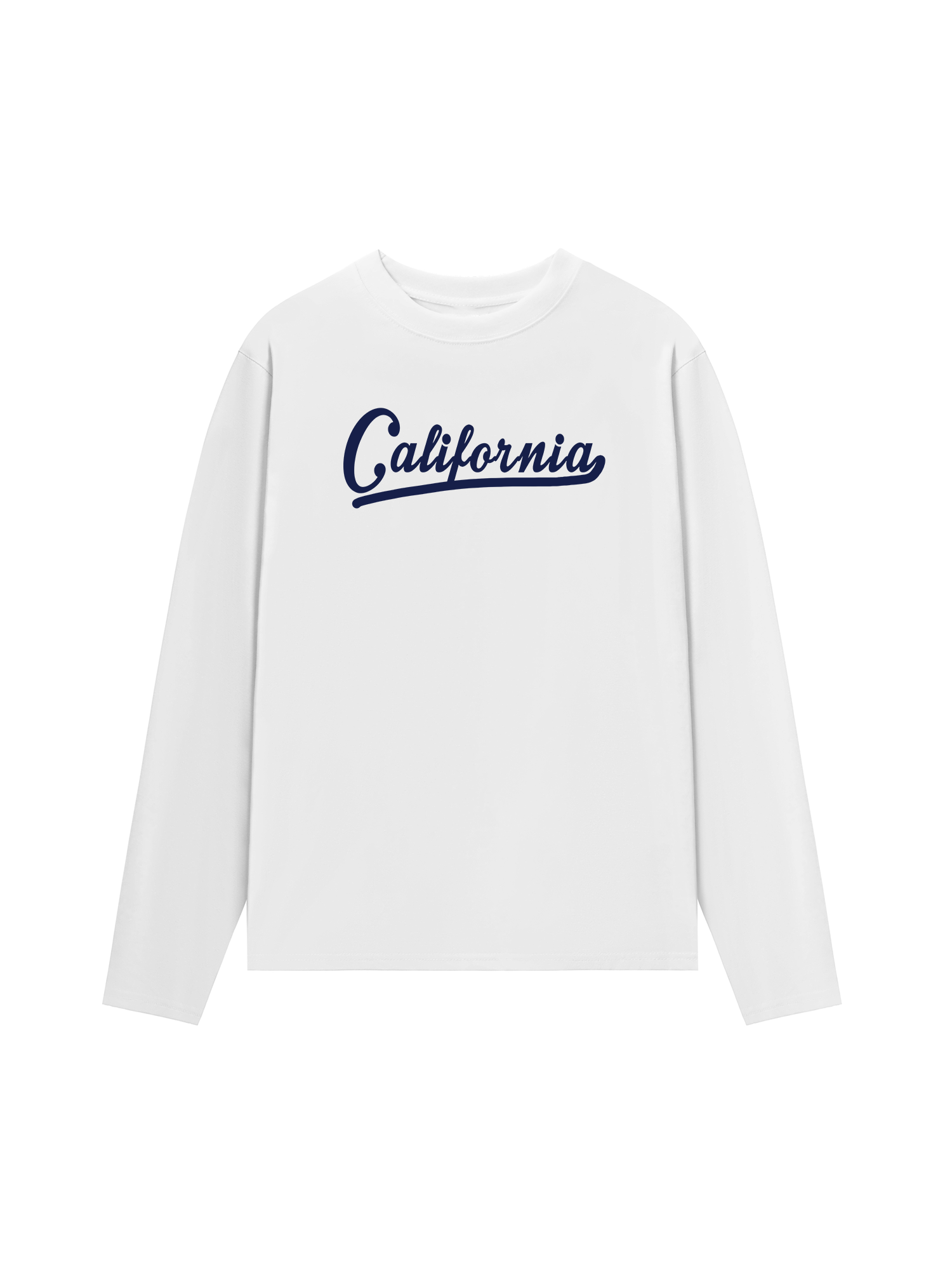 Áo Thun Dài Tay USA Califorinia Blue