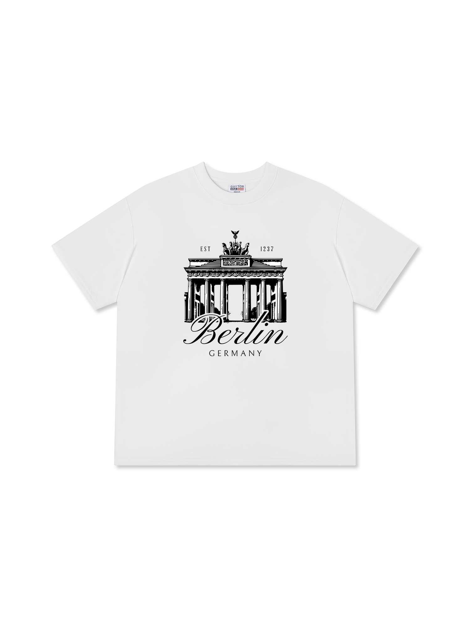Áo Thun Relaxed Fit Berlin Germany