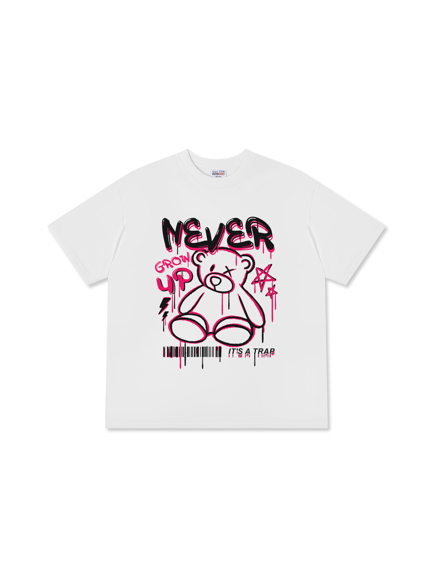 Áo Thun Relaxed Fit Never Grow Up