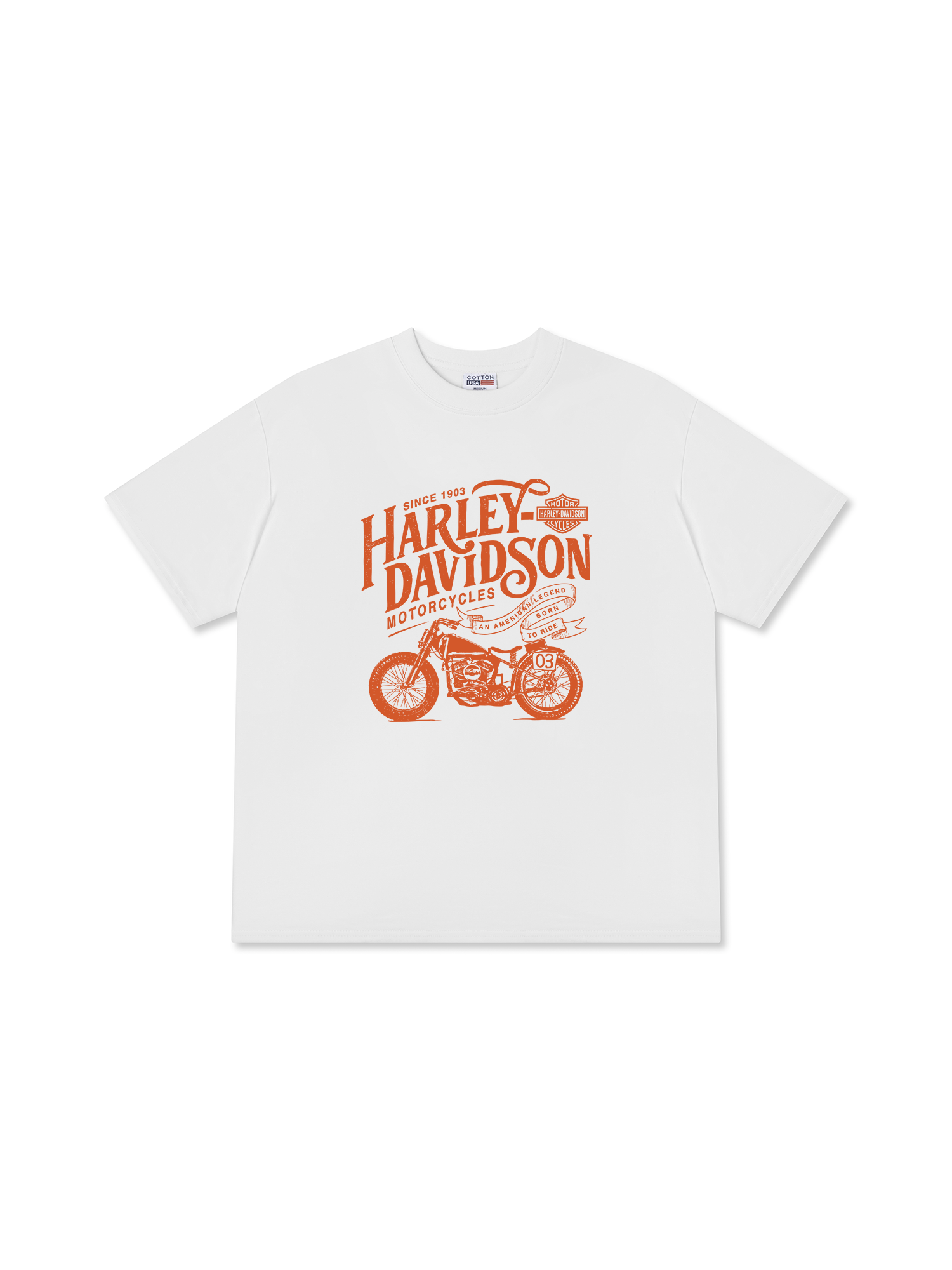 Áo Thun Relaxed Fit Motorbike Harley Davidson