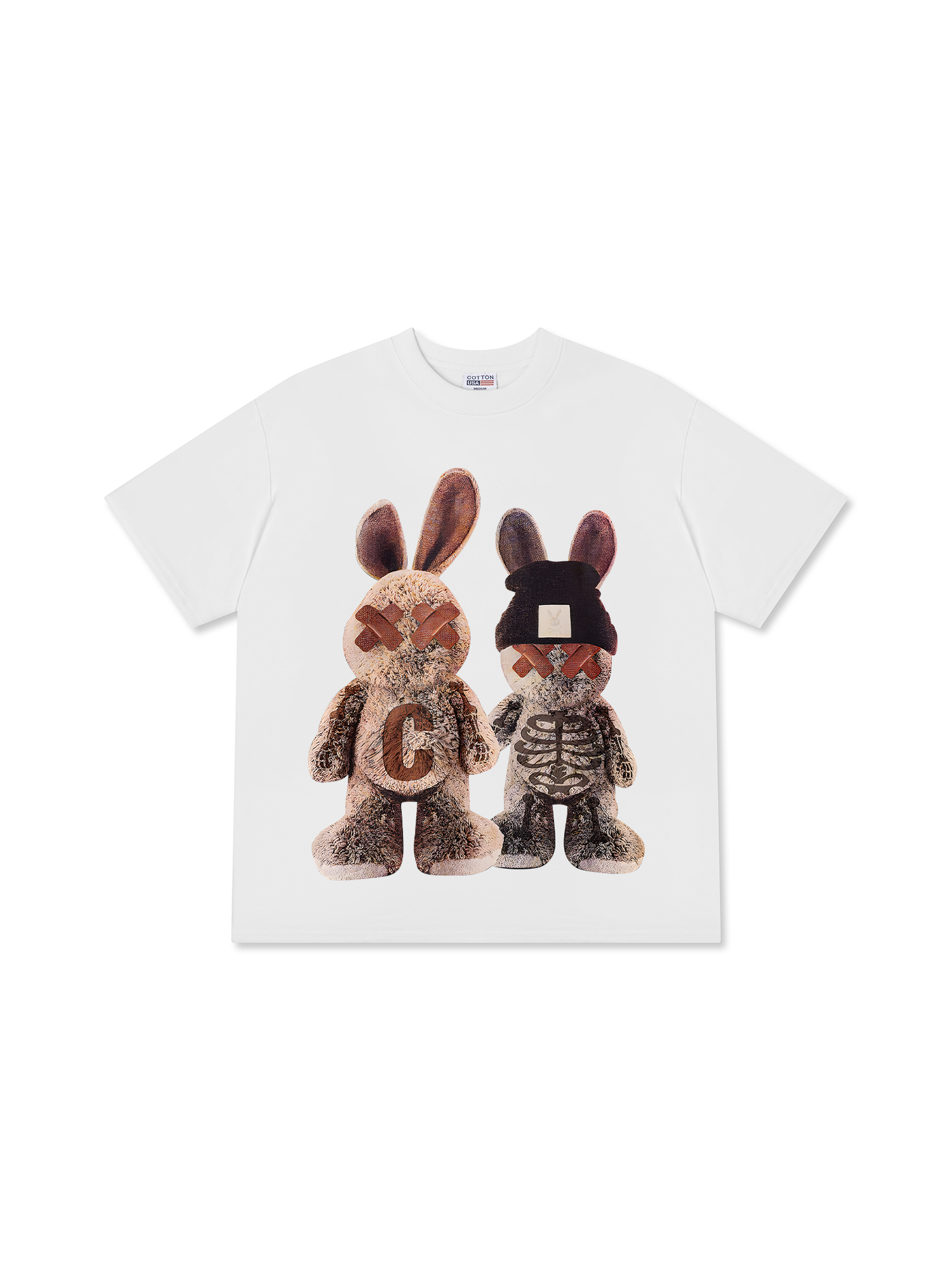 Áo Thun Relaxed Fit Bunny Couple
