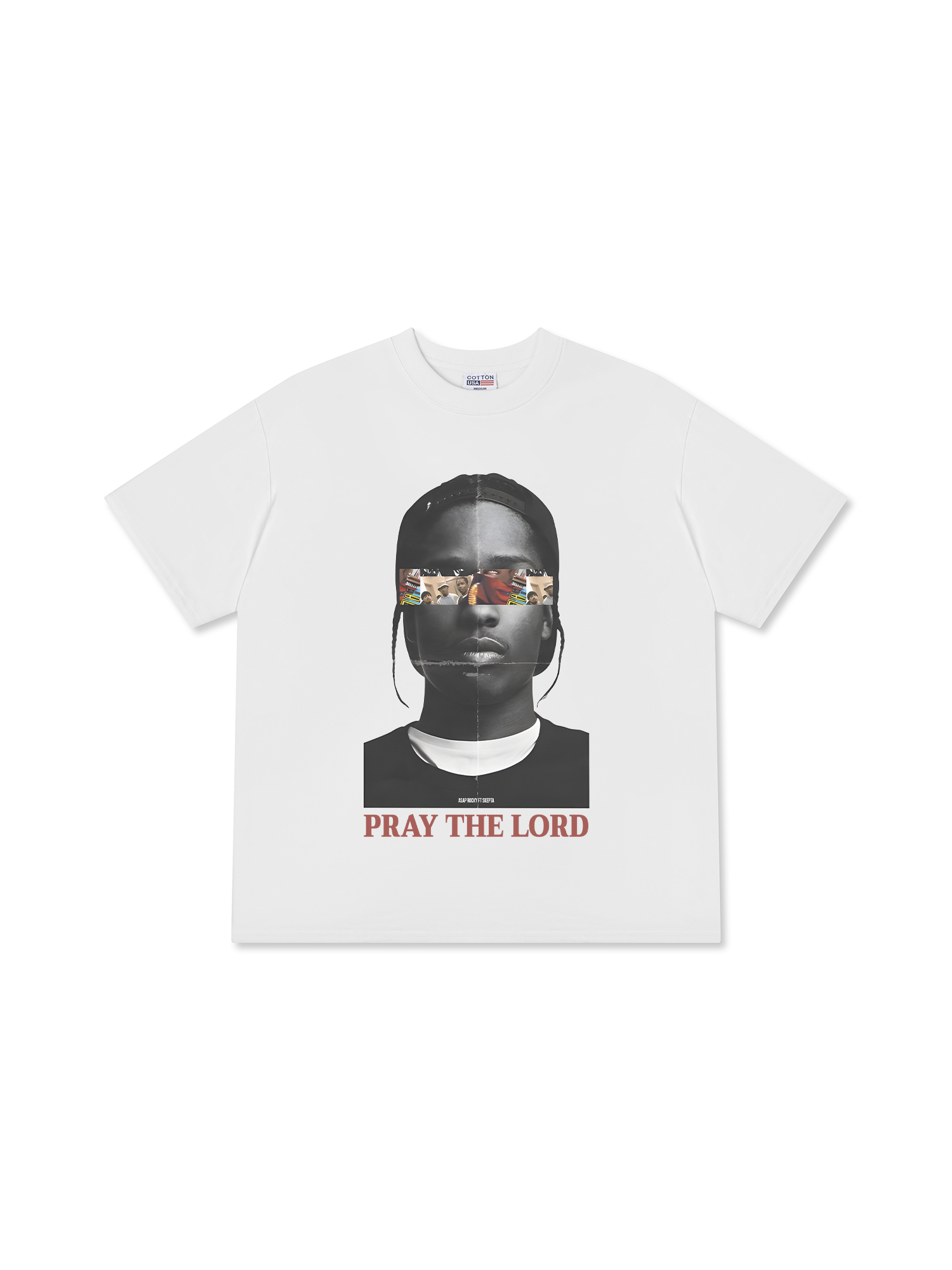 Áo Thun Relaxed Fit Rapper Pray The Lord