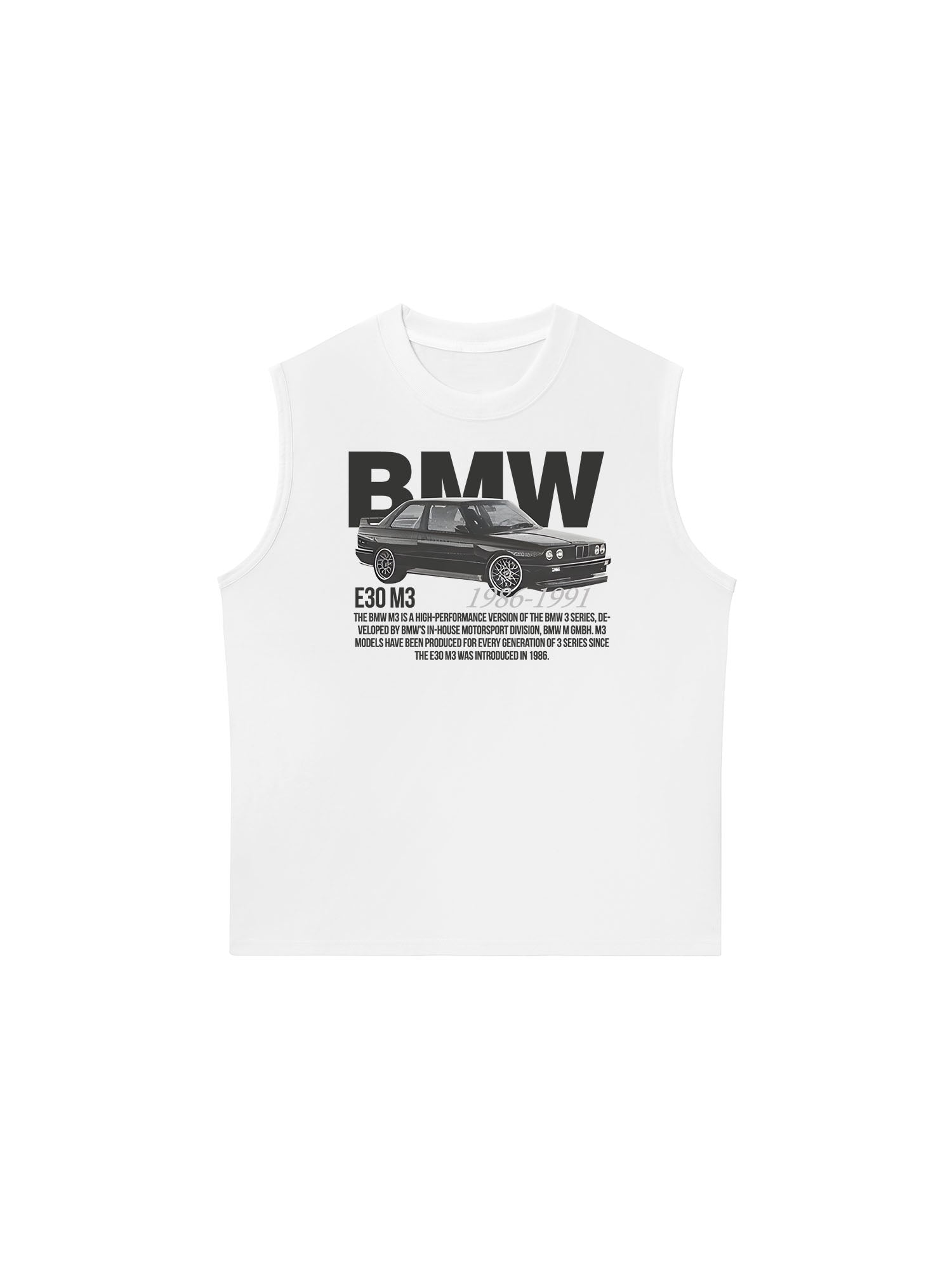 Áo Ba Lỗ Relaxed Fit BMW E30 M3