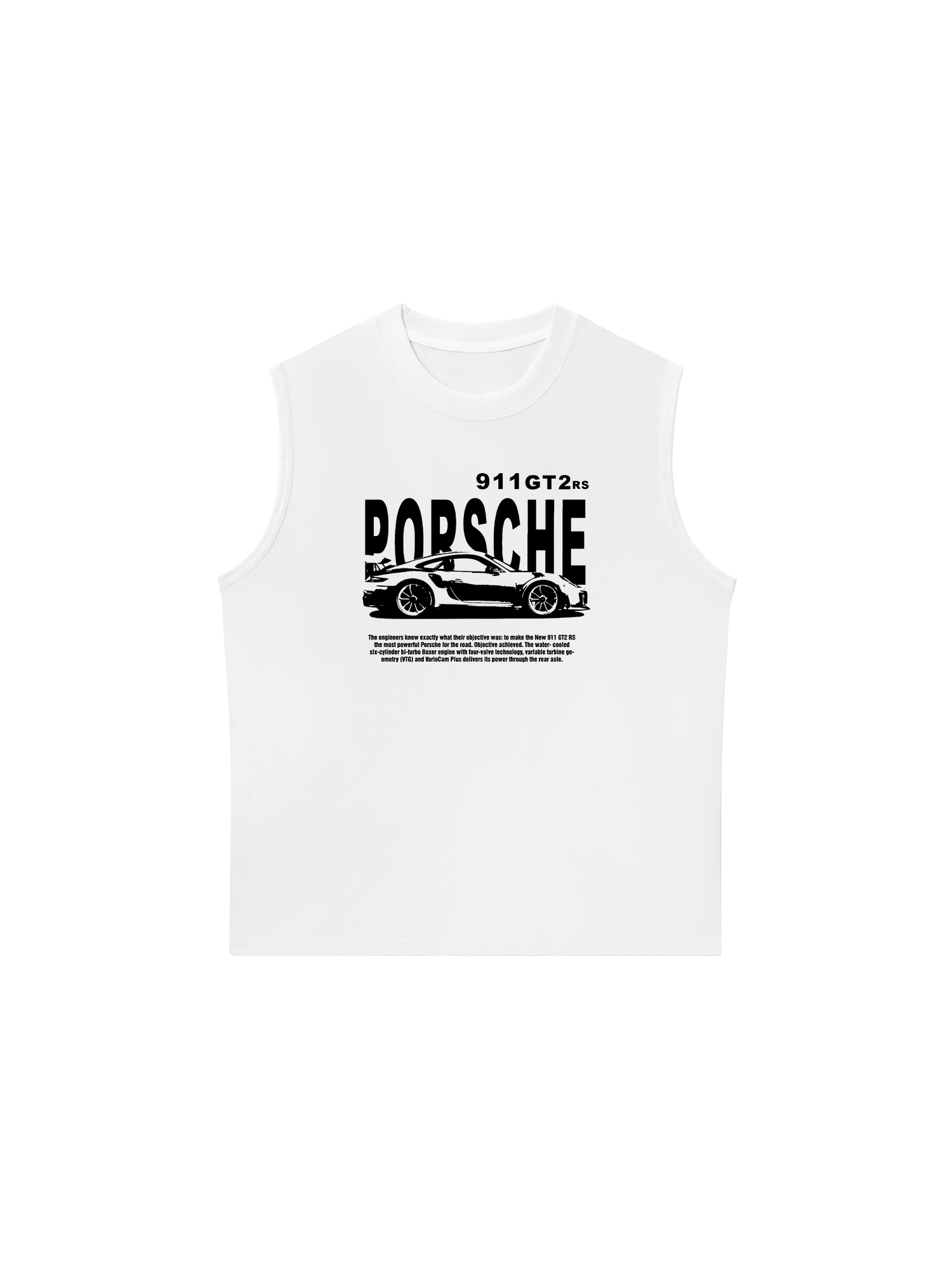 Áo Ba Lỗ Relaxed Fit Porsche The Engineers