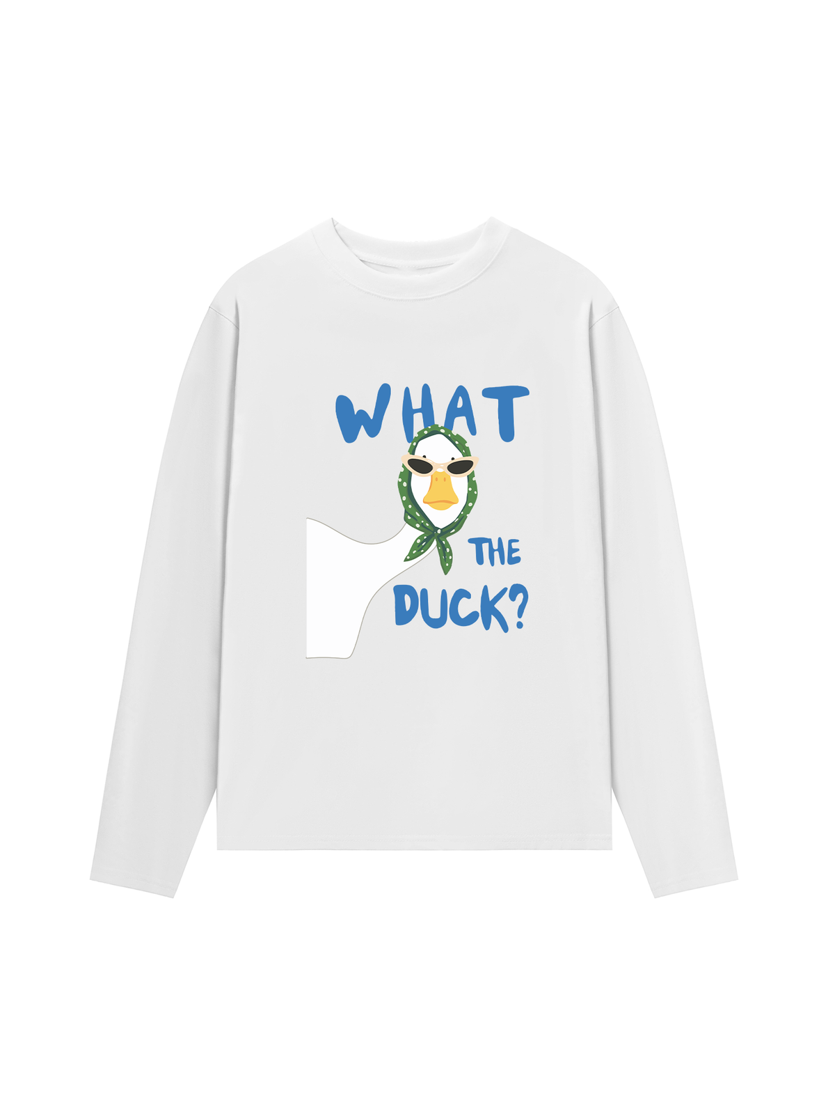 Áo Thun Dài Tay Farm What The Duck