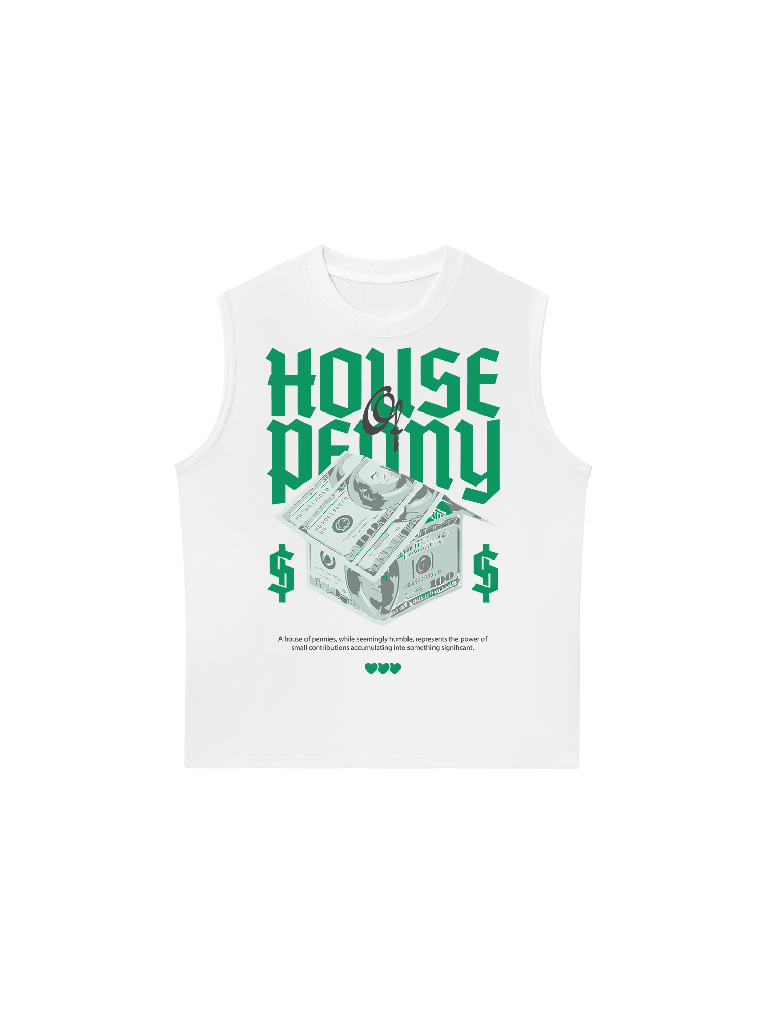 Áo Ba Lỗ Relaxed Fit Money House Of Penny