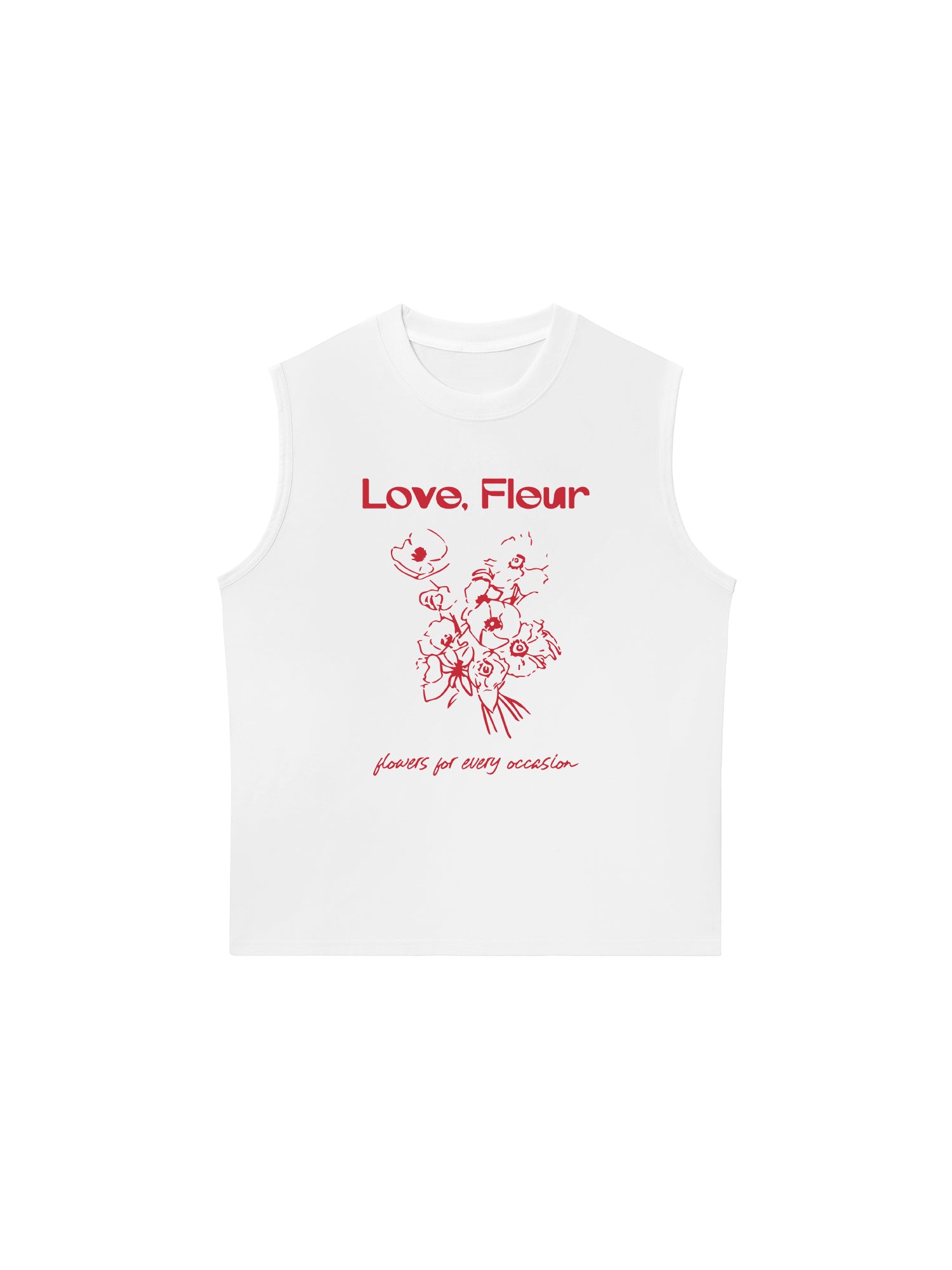 Áo Ba Lỗ Relaxed Fit Flowers For Every Occasion