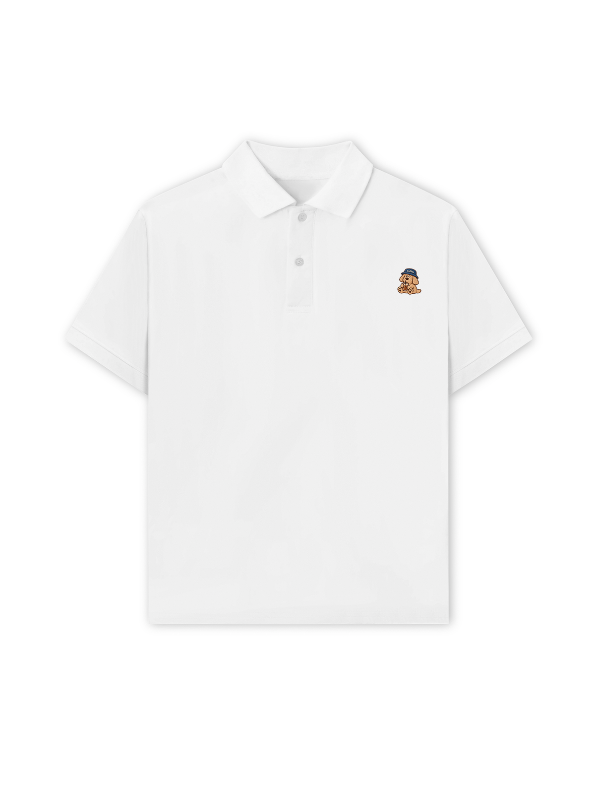 Áo Polo Nữ/ Áo Polo Nam Puppy Coffee 2