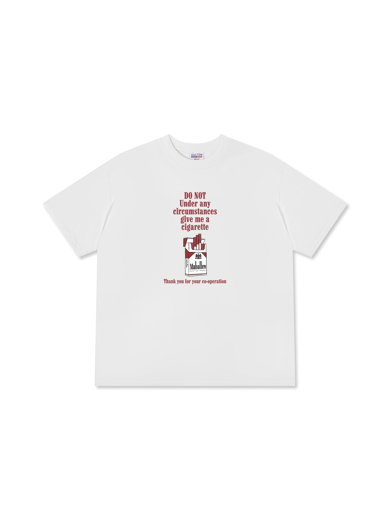 Áo Thun Relaxed Fit Marlboro Do Not Under