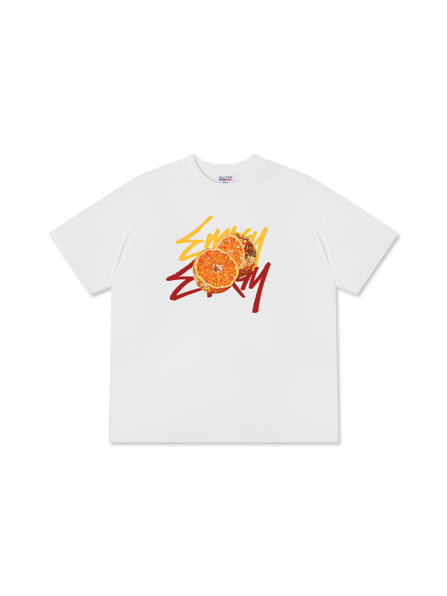 Áo Thun Relaxed Fit Energy Tangerine Dream