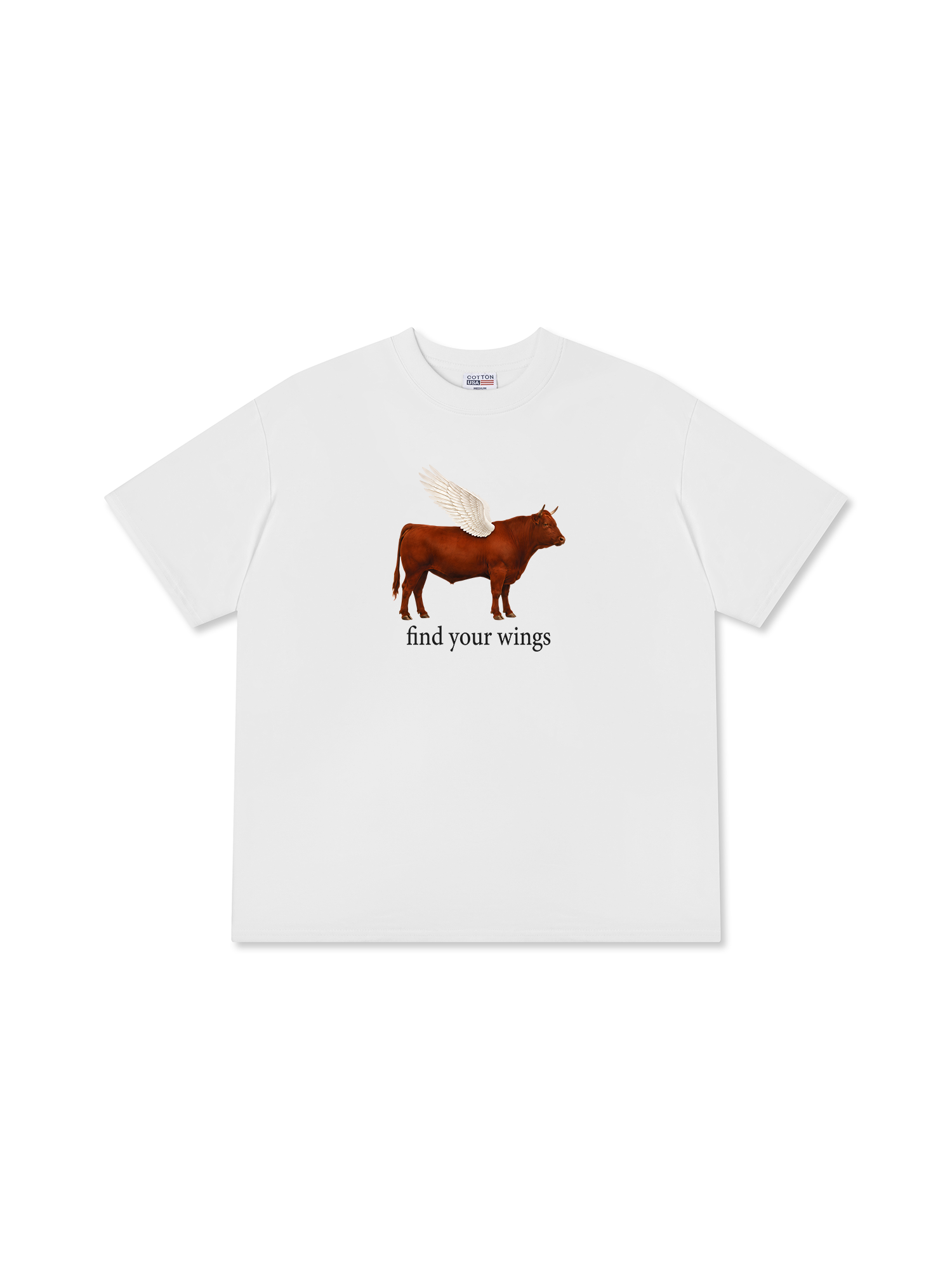 Áo Thun Relaxed Fit Find Your Wings