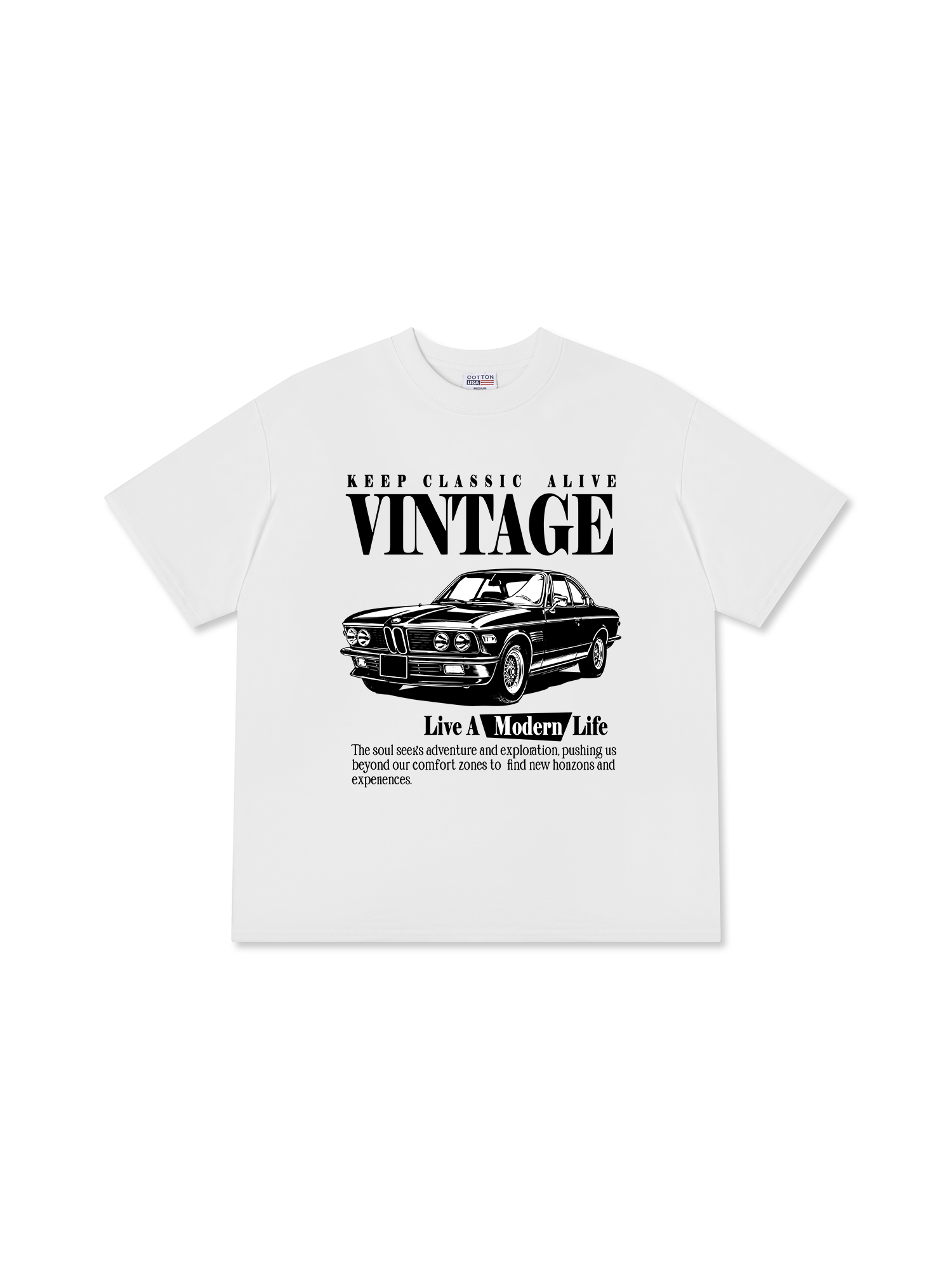 Áo Thun Relaxed Fit Keep Classic Alive
