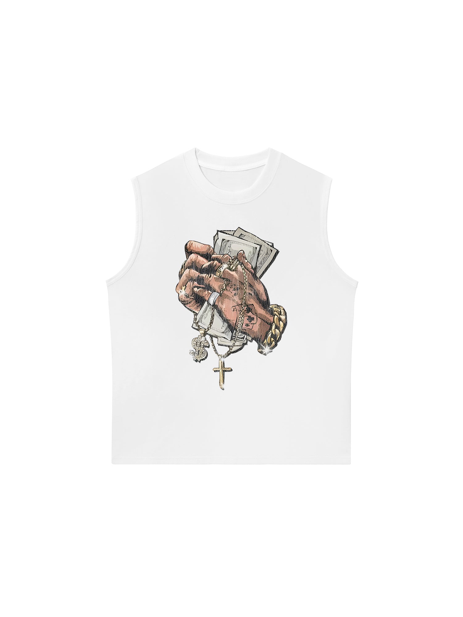 Áo Ba Lỗ Relaxed Fit Money Your Dream