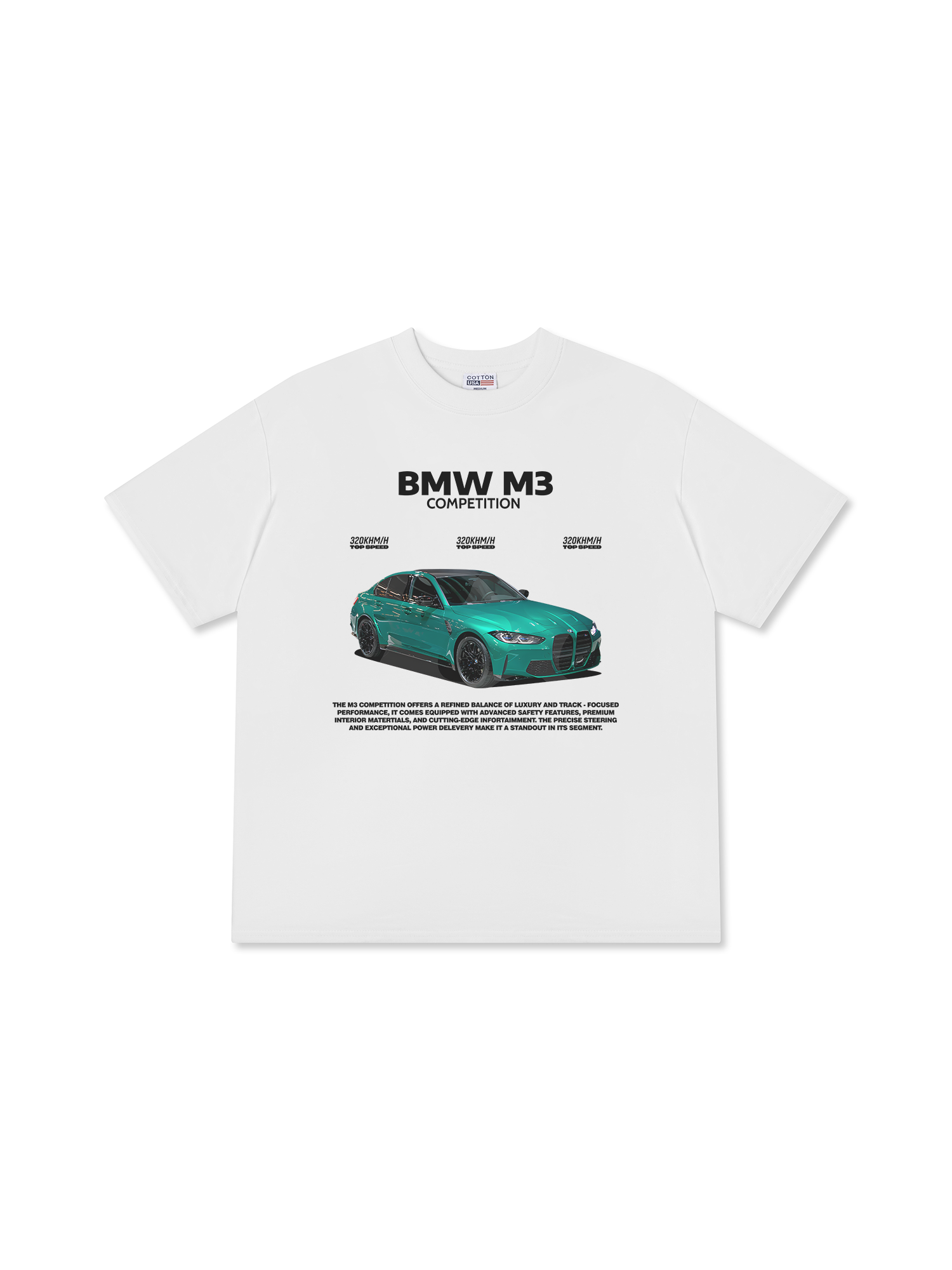 Áo Thun Relaxed Fit BMW M3 Competition