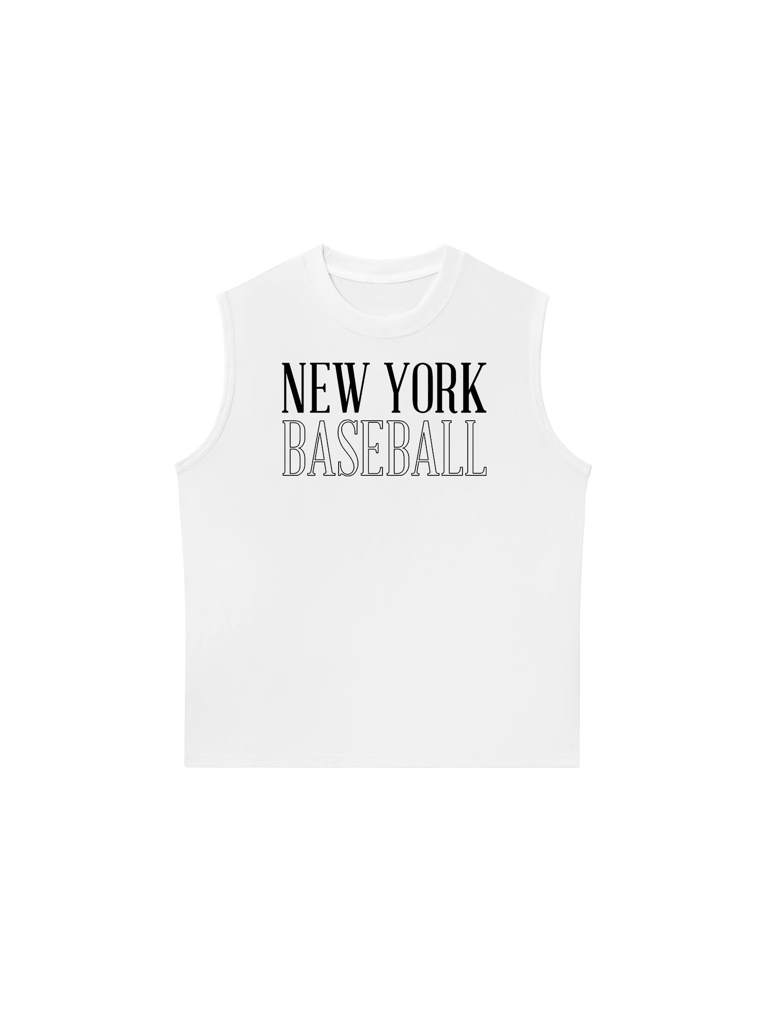 Áo Ba Lỗ Relaxed Fit Baseball Basic New York
