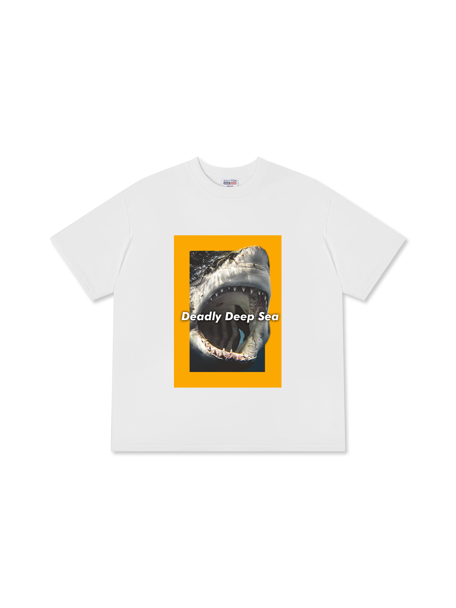 Áo Thun Relaxed Fit Wild Life Deadly Deep Sea