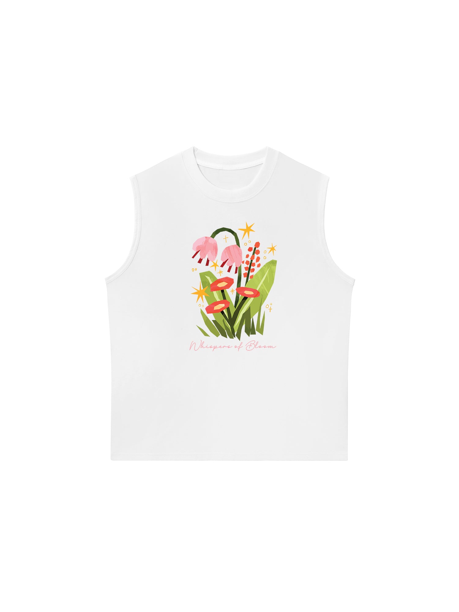 Áo Ba Lỗ Relaxed Fit Whispers Of Bloom