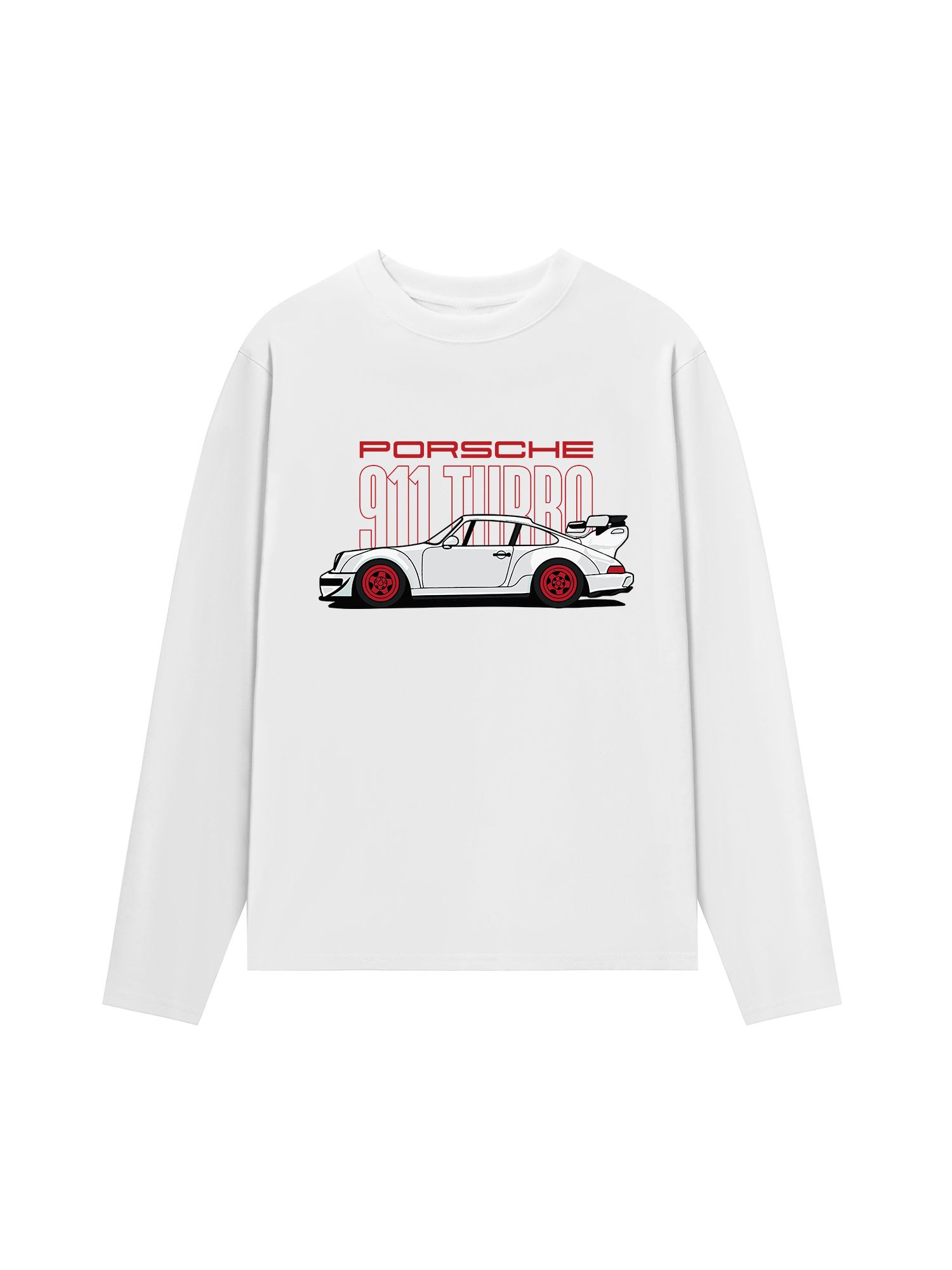 Áo Thun Dài Tay Porsche 911 Turbo