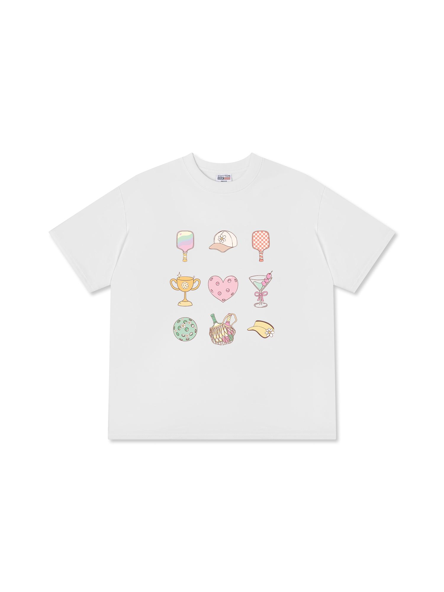 Áo Thun Relaxed Fit Pickleball Mood