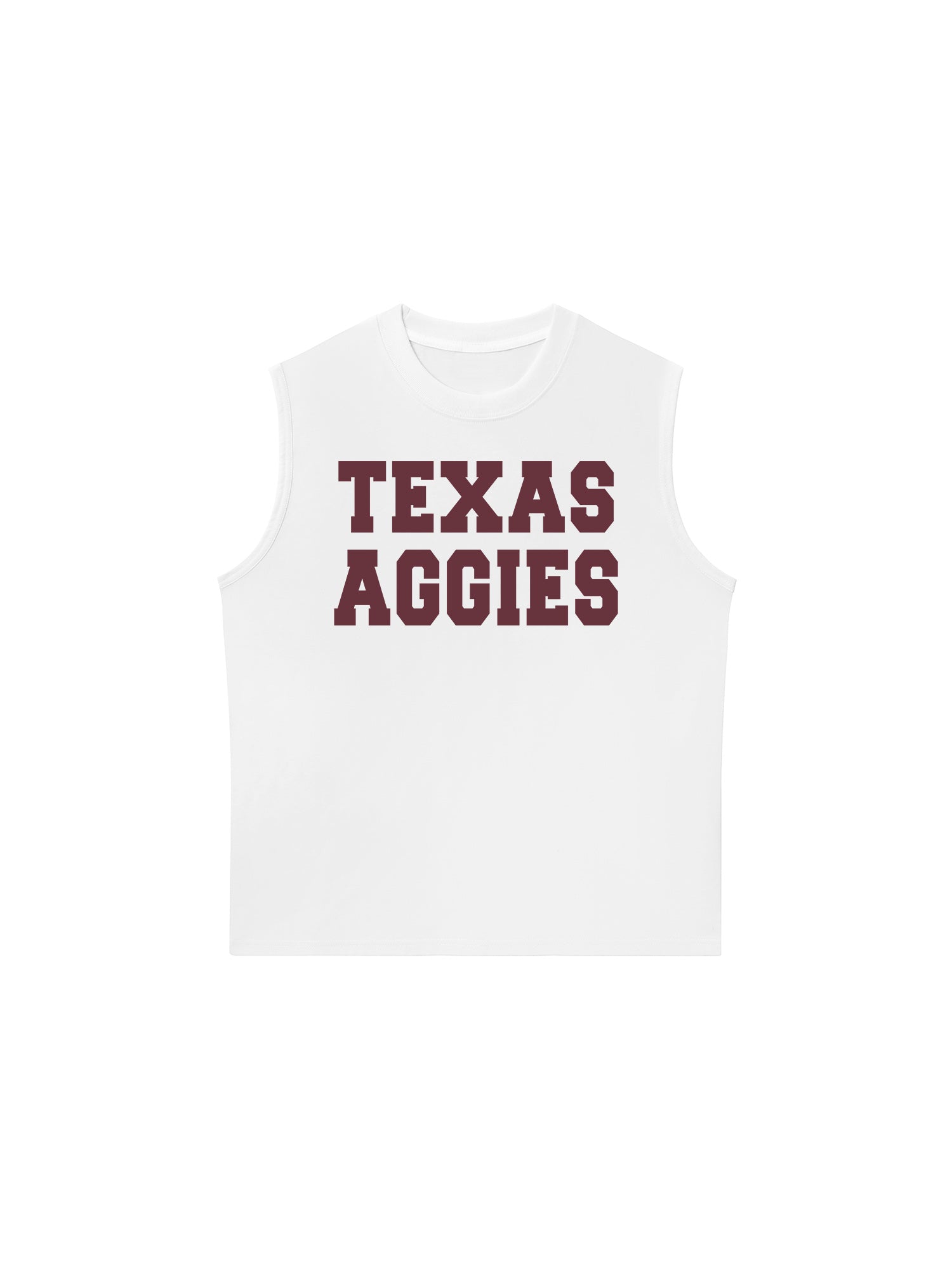 Áo Ba Lỗ Relaxed Fit USA Texas Aggies