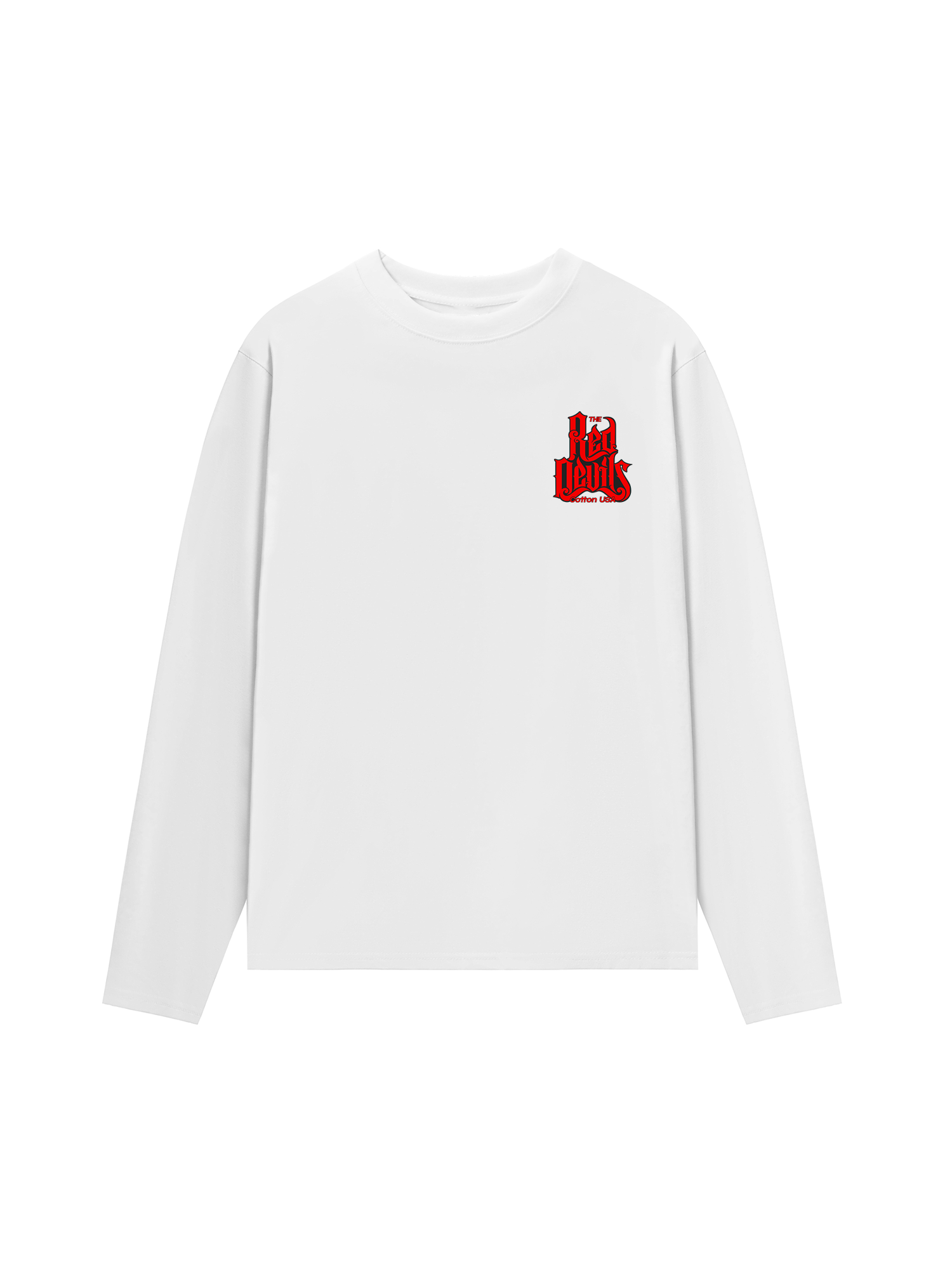 Áo Thun Dài Tay Art Style The Red Devils