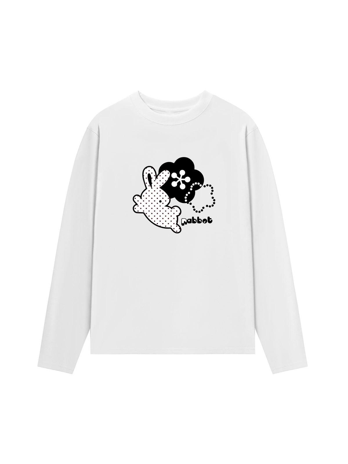 Áo Thun Dài Tay Dotty Mood Cute Bunny