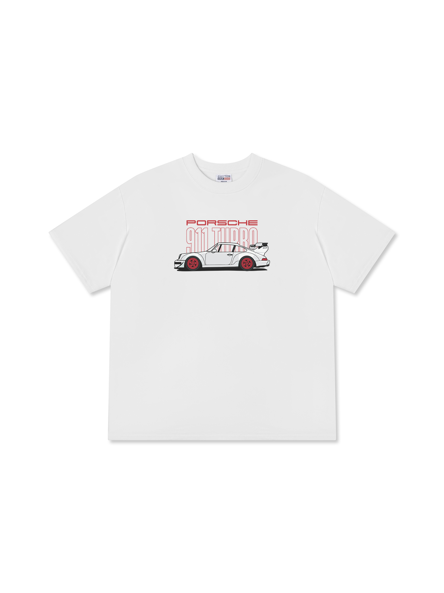 Áo Thun Relaxed Fit Porsche 911 Turbo