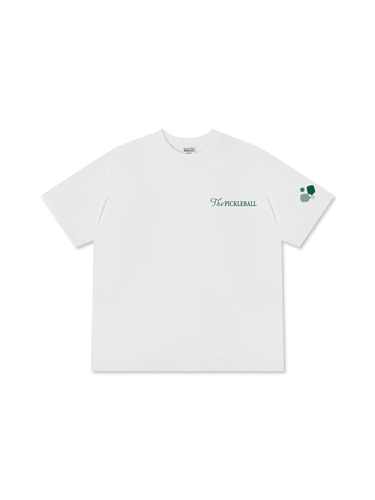 Áo Thun Relaxed Fit Pickleball Less Work More Pickleball