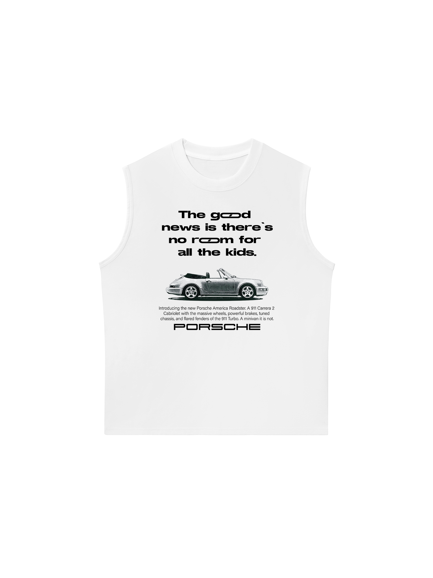 Áo Ba Lỗ Relaxed Fit Porsche The Good New