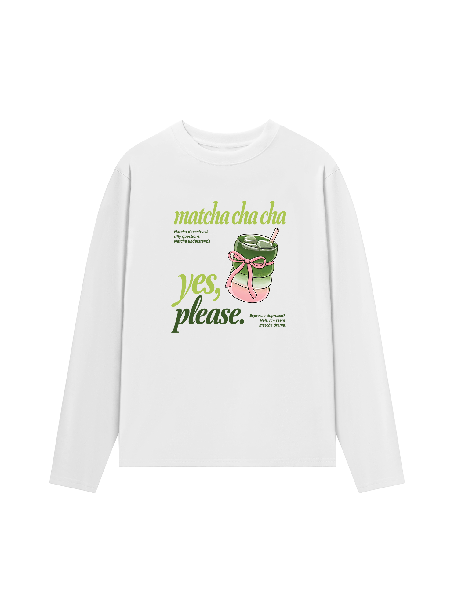 Áo Thun Dài Tay Matcha Understand