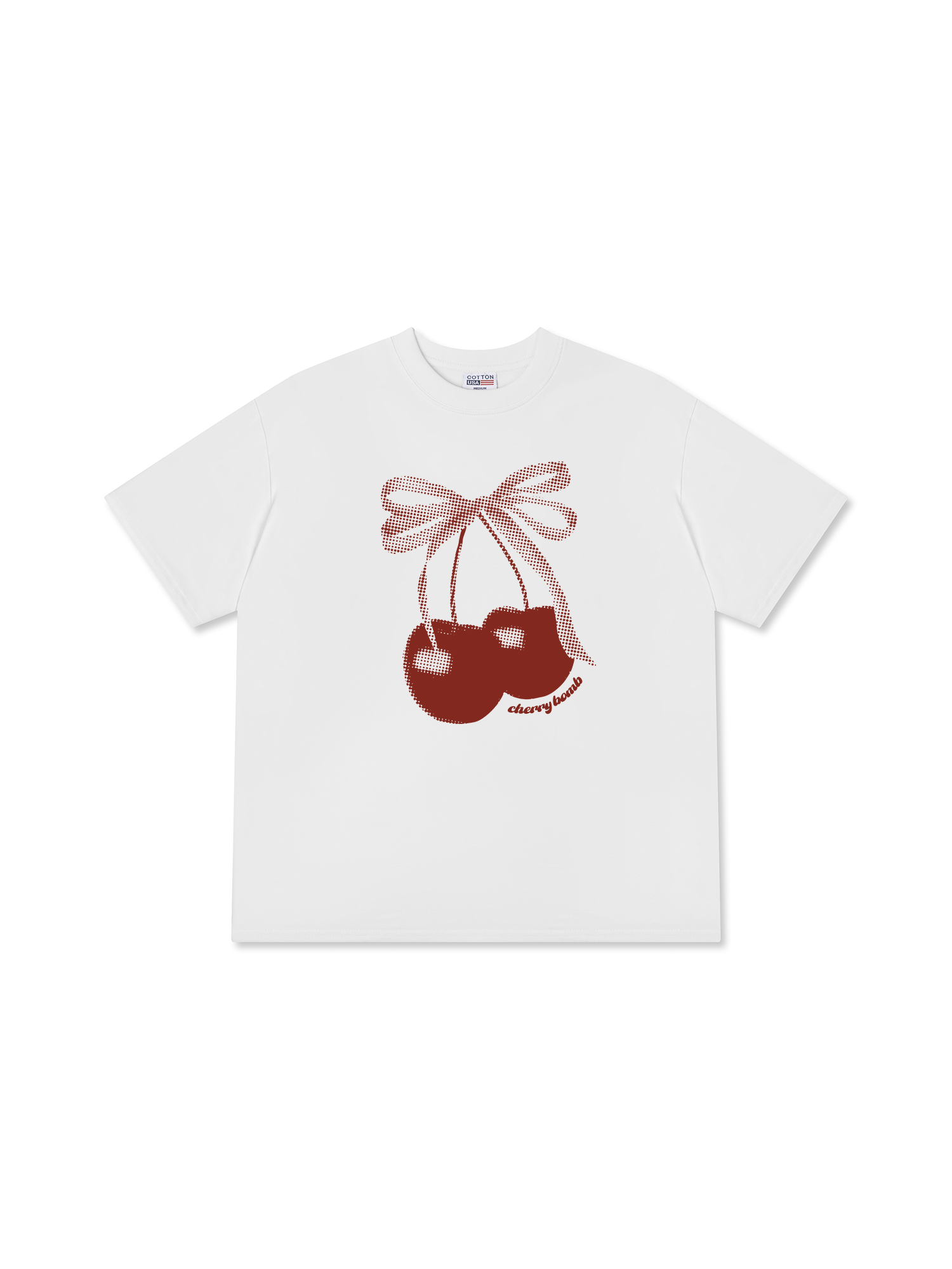 Áo Thun Relaxed Fit Cherry Bomb Retro