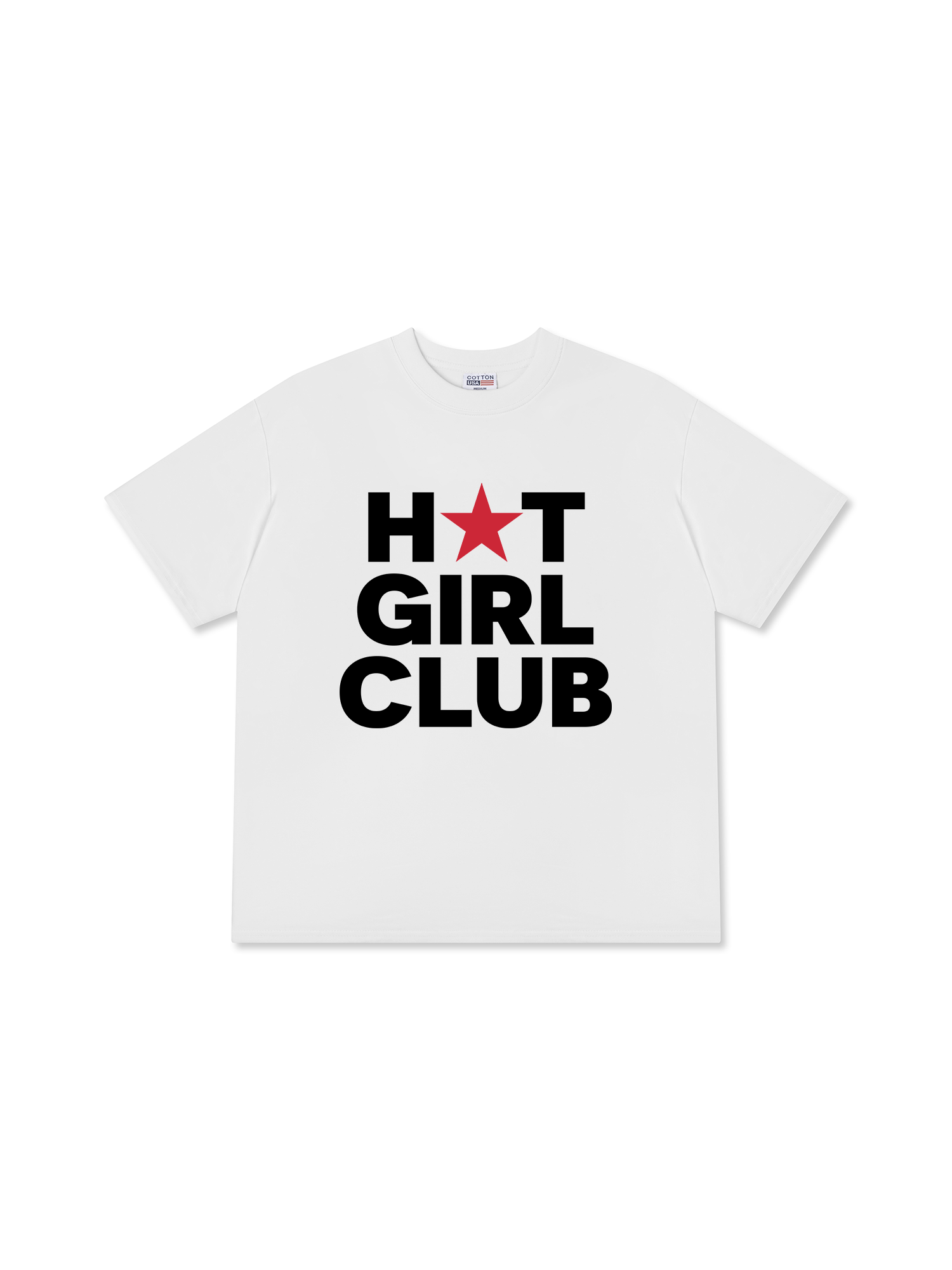 Áo Thun Relaxed Fit Hot Girl Club