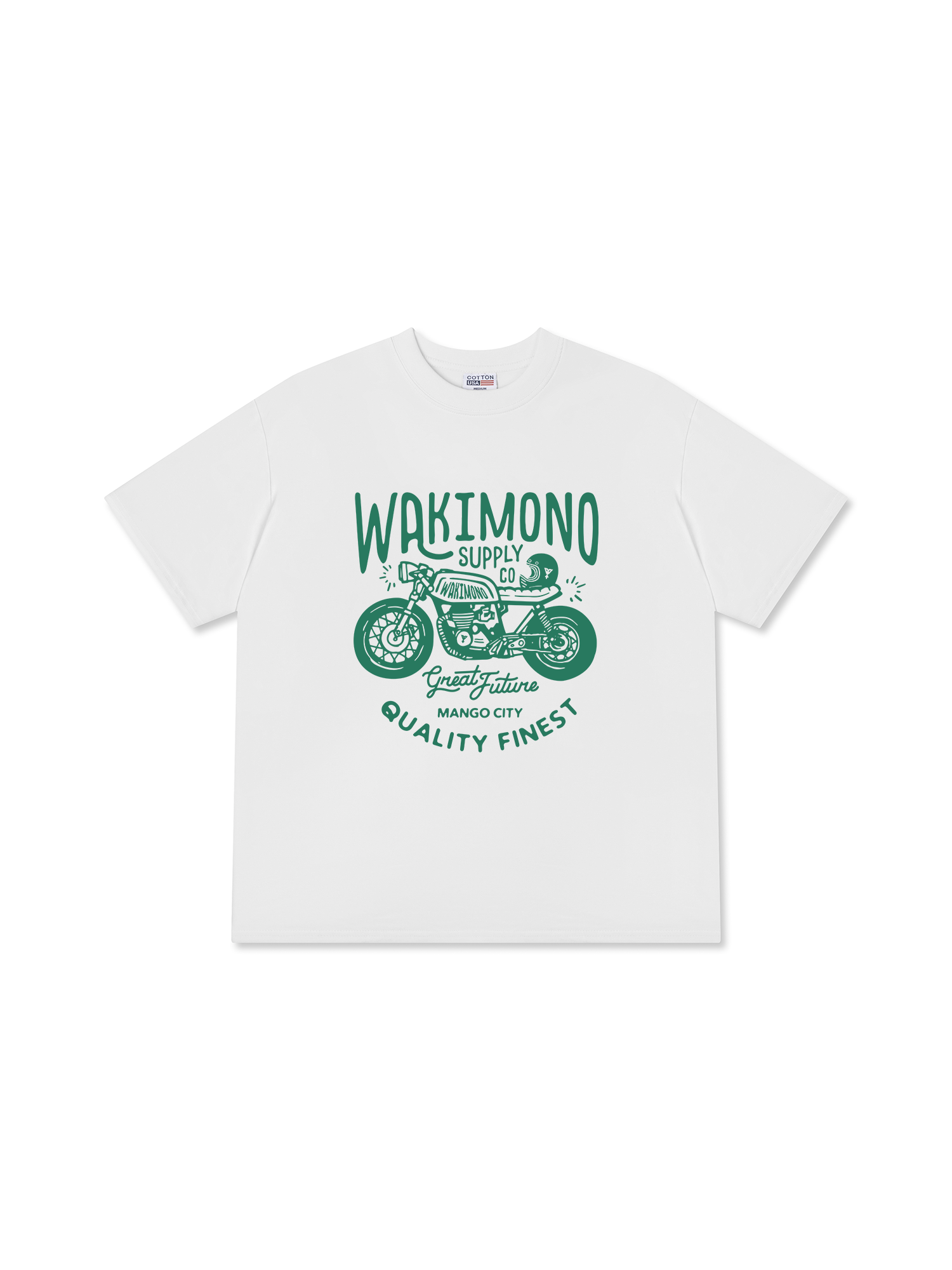 Áo Thun Relaxed Fit Motorbike WAKIMONO-01