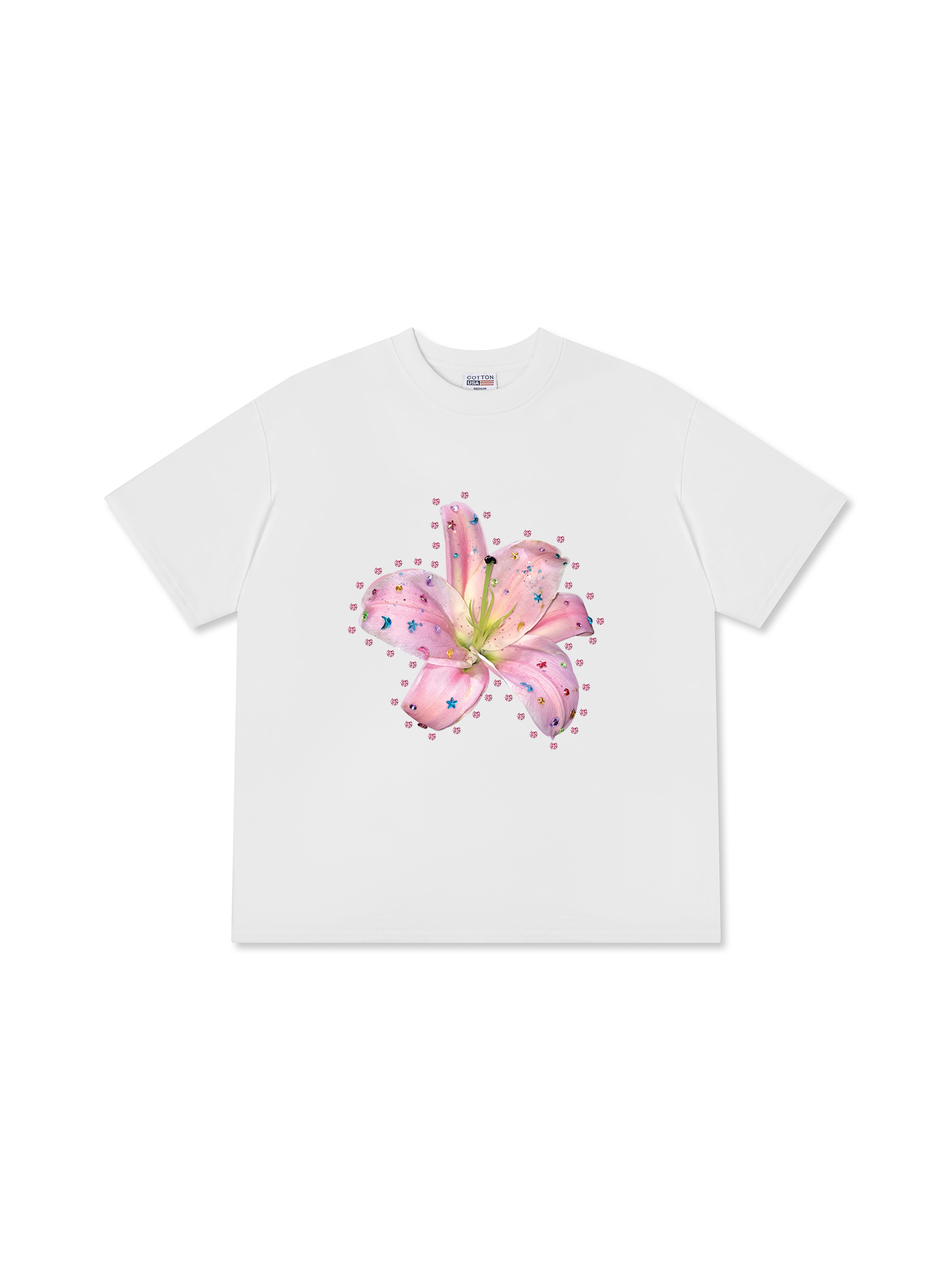 Áo Thun Relaxed Fit Bling Trendy Lily