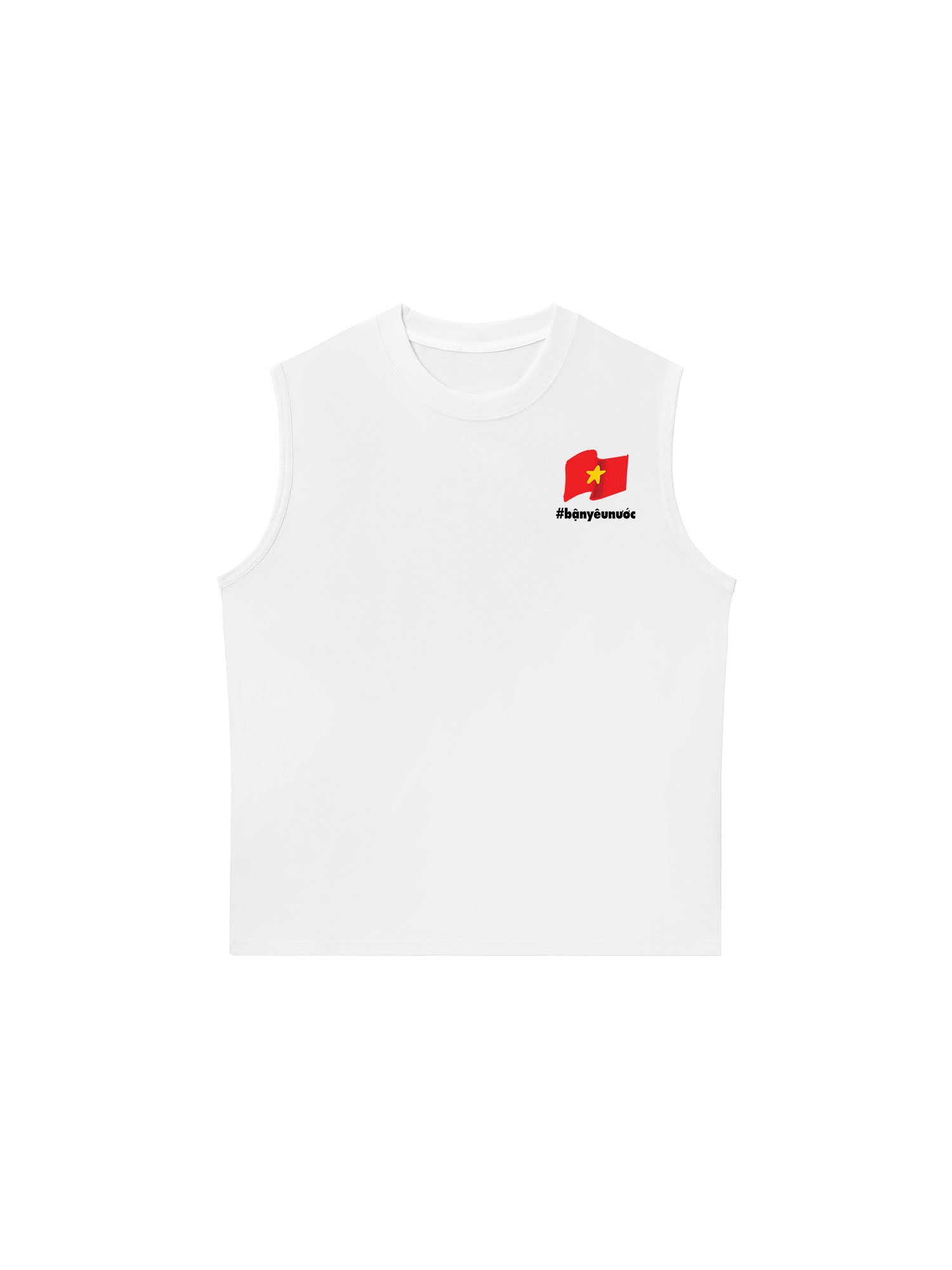 Áo Ba Lỗ Relaxed Fit Bận Yêu Nước