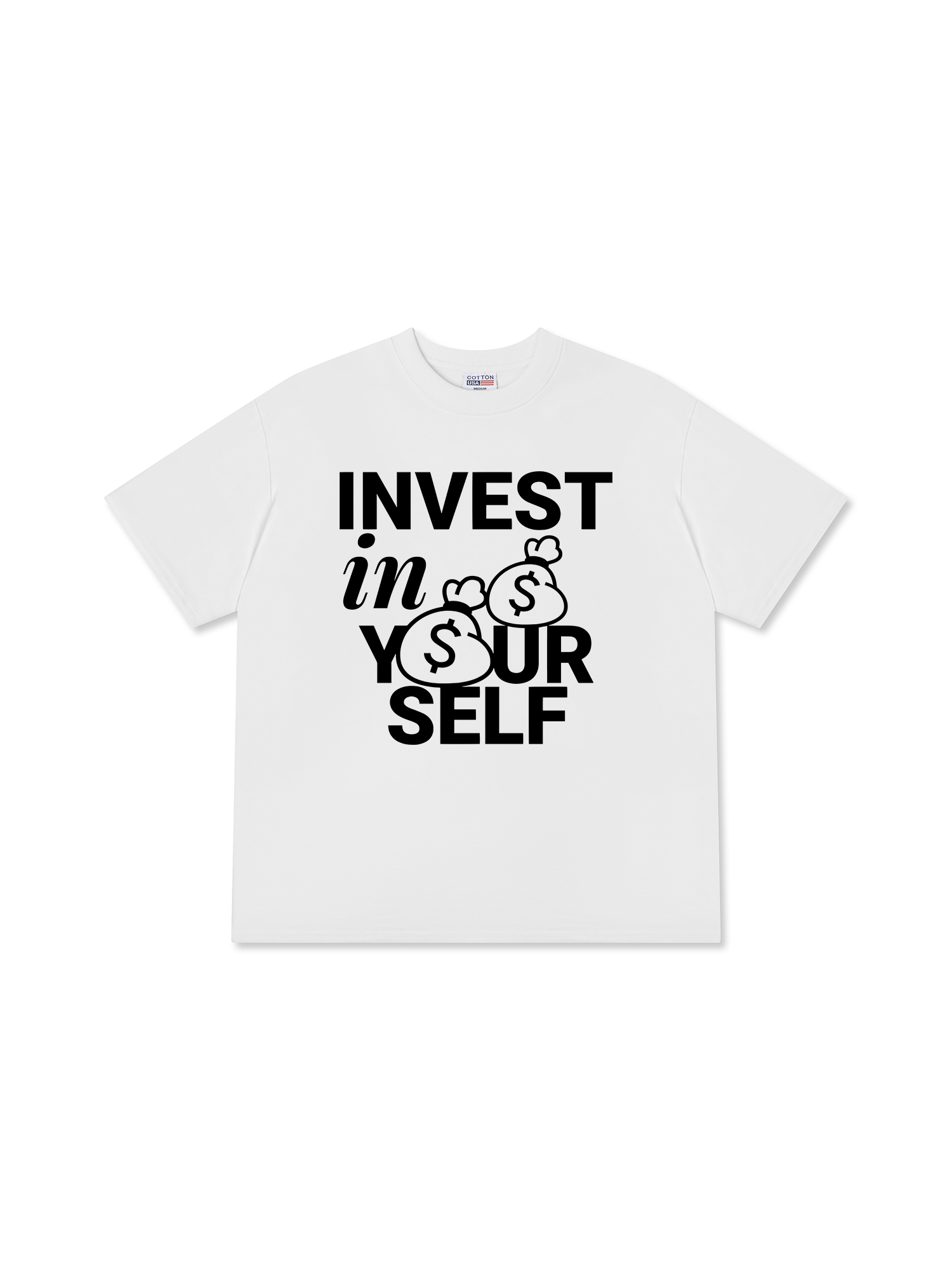 Áo Thun Relaxed Fit Money Invest In Yourself