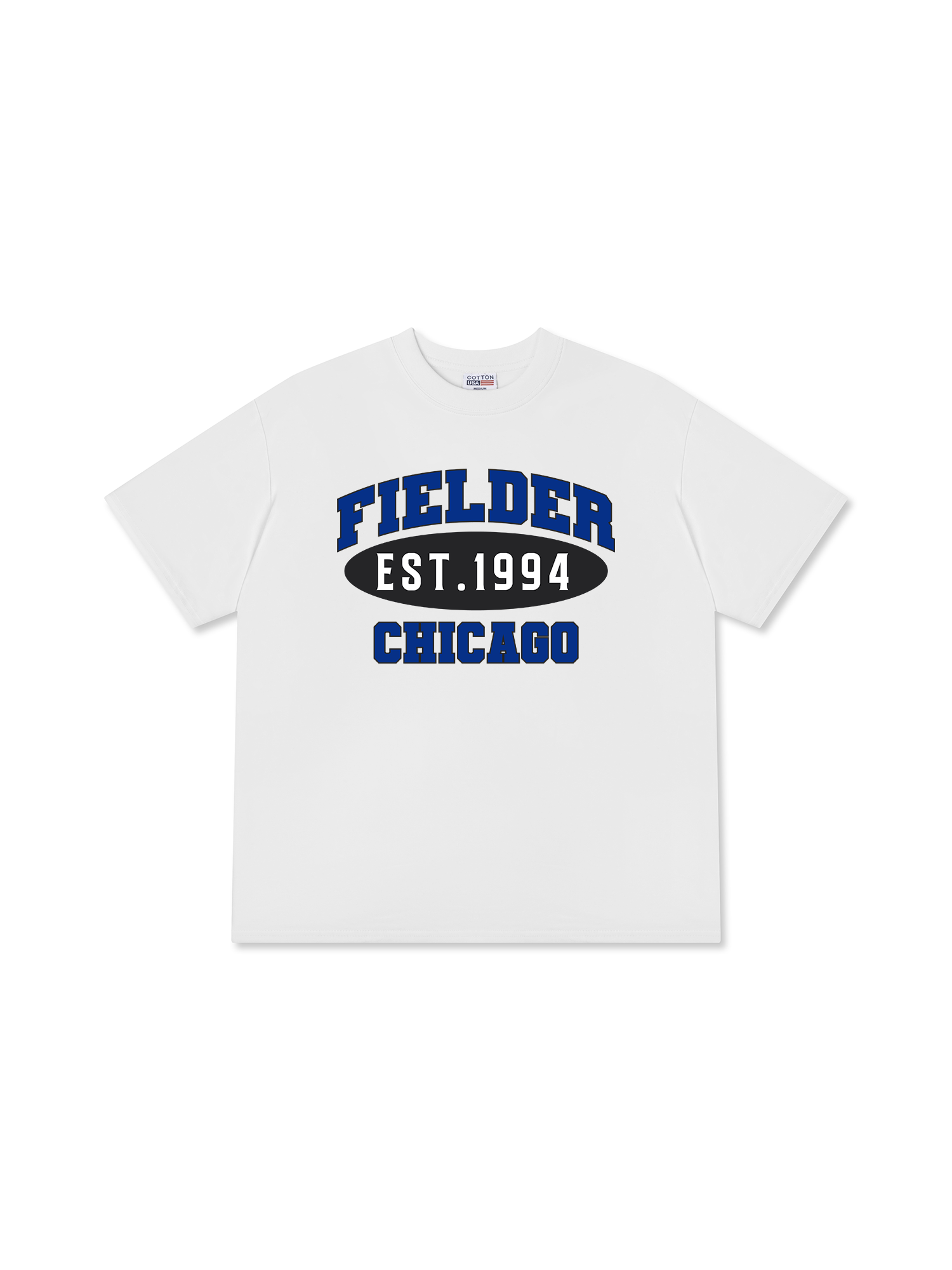 Áo Thun Relaxed Fit Baseball Fielder Chicago